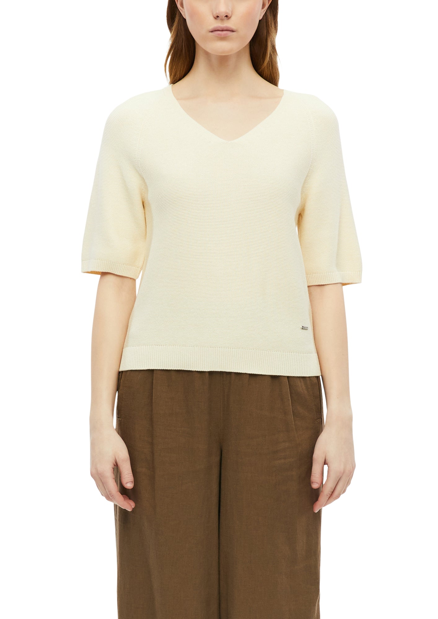s.Oliver T-Shirts gelb