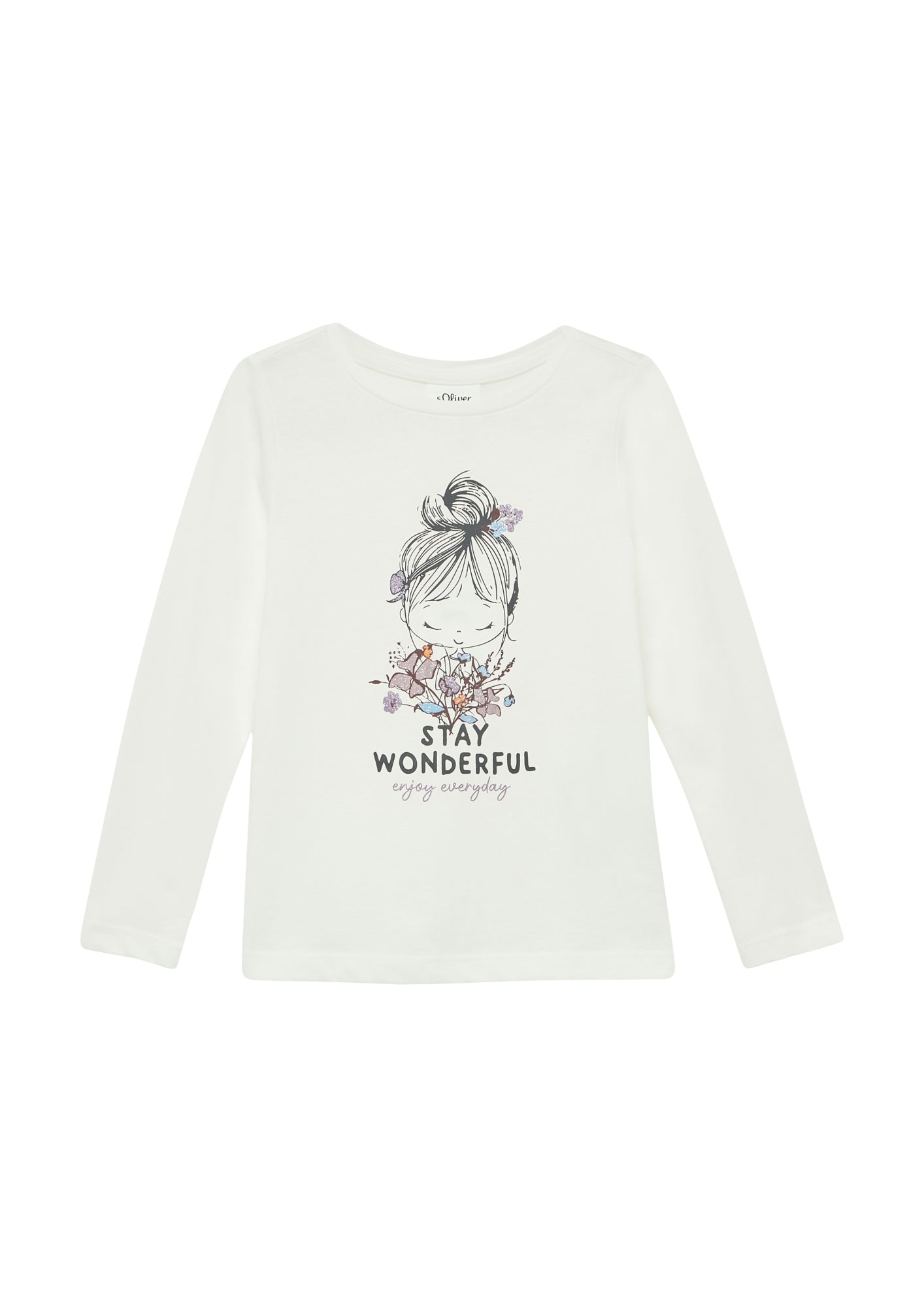 s.Oliver Junior Shirts & Blusen weiß