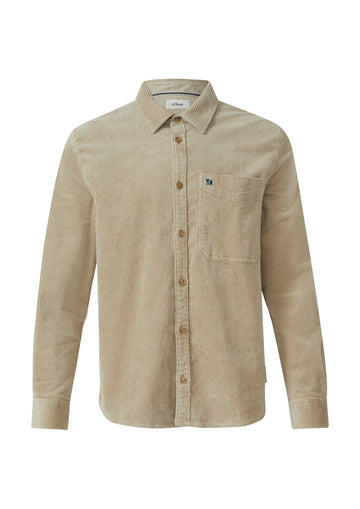 Lässiges Cord-Overshirt