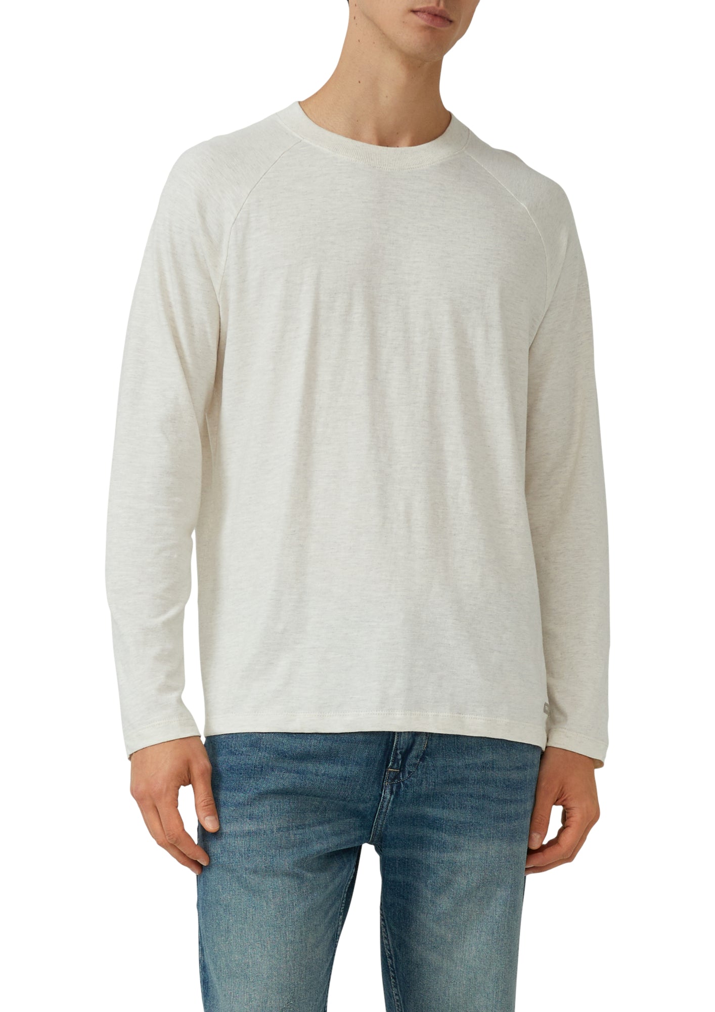 s.Oliver Langarmshirts creme