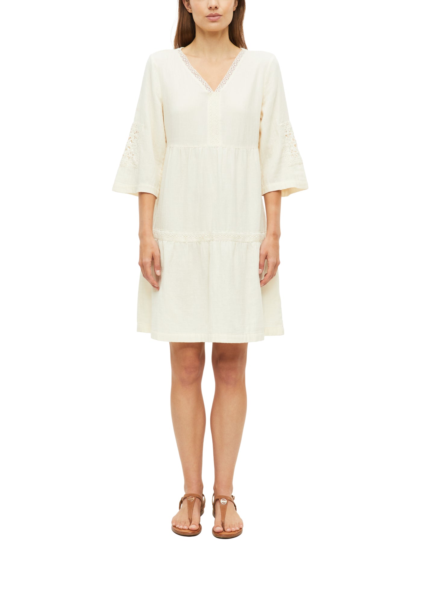 s.Oliver Kleider beige