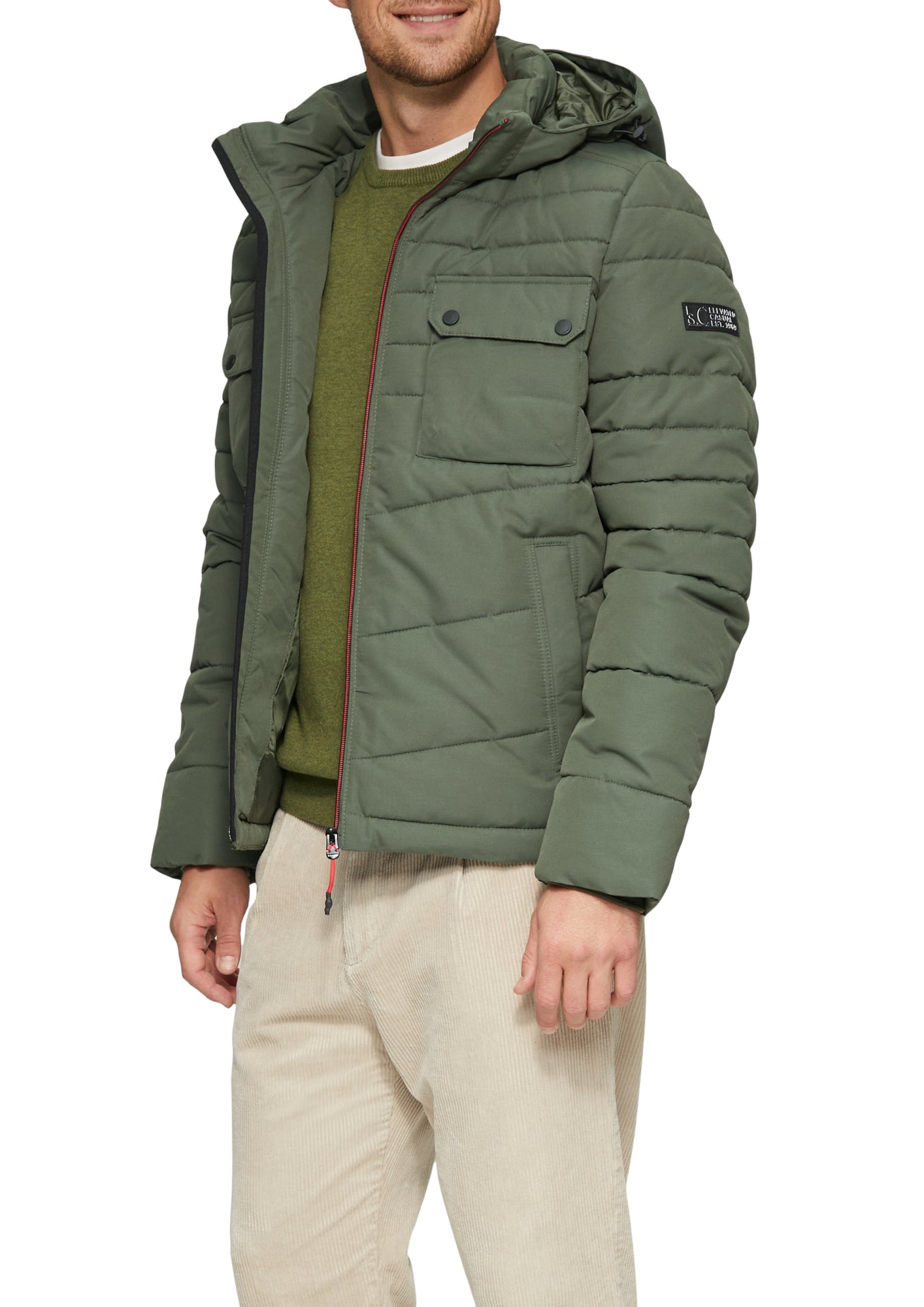 s.Oliver Outdoor-Jacken oliv