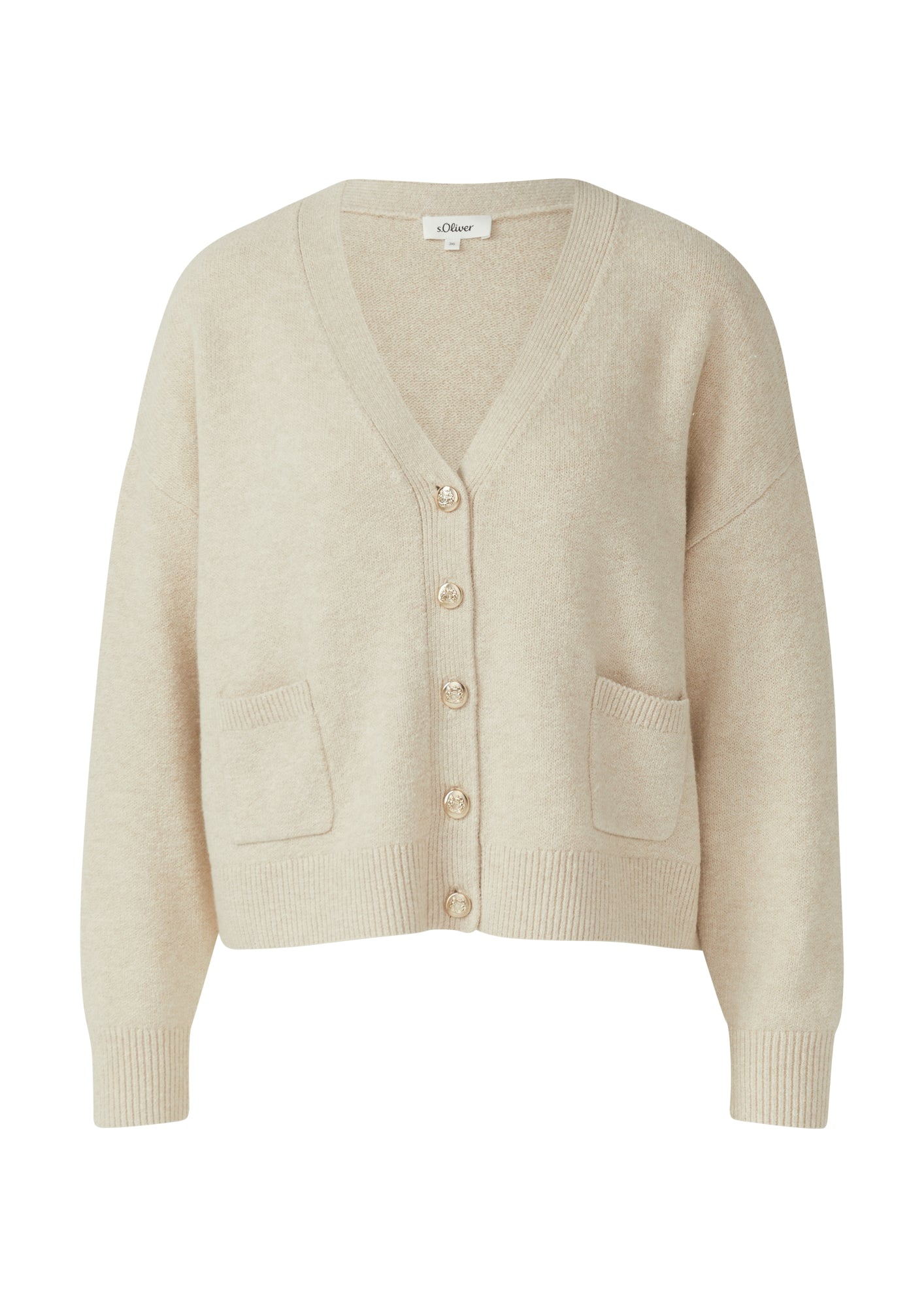 s.Oliver Strickjacken beige