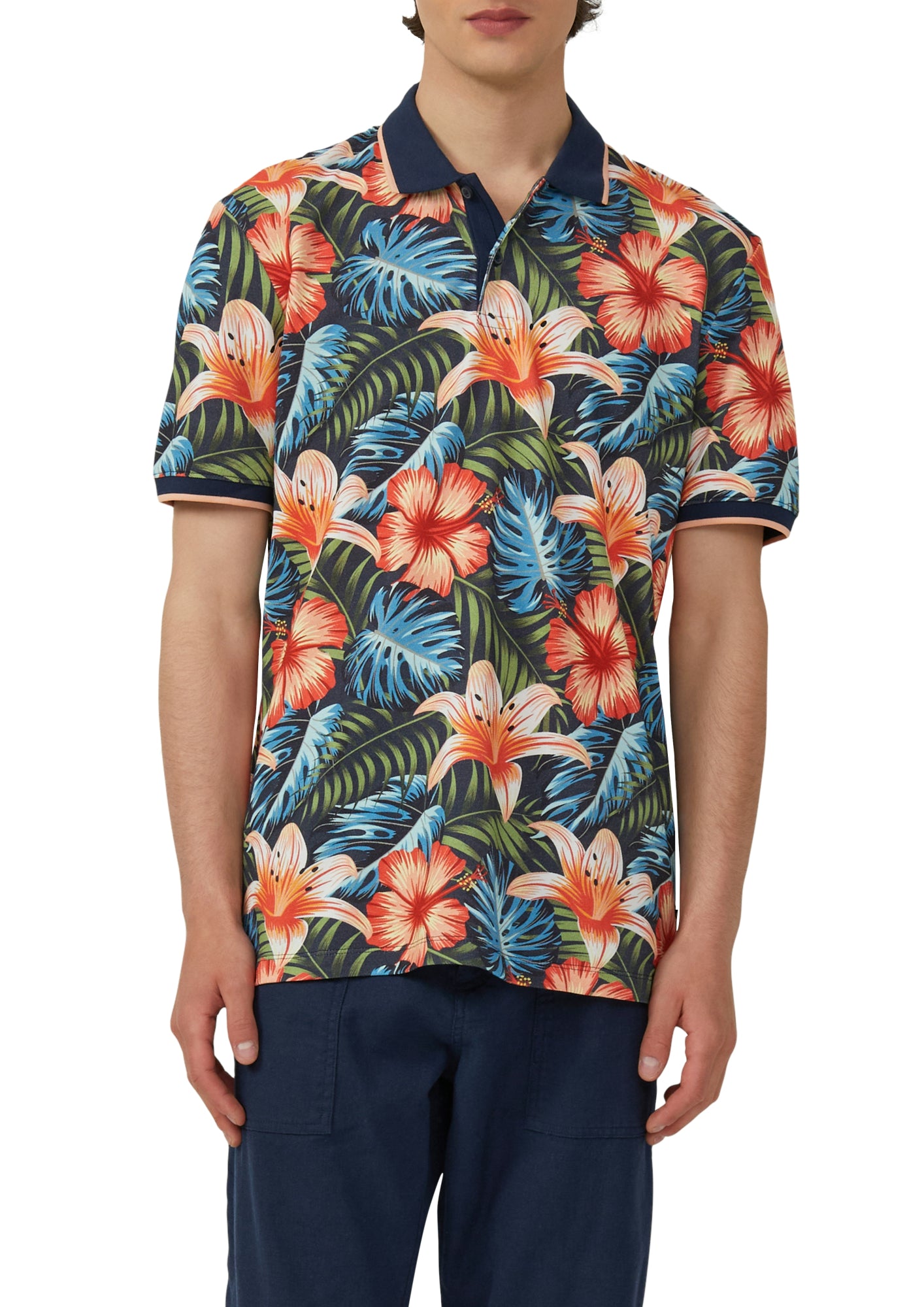 s.Oliver Poloshirts bunt