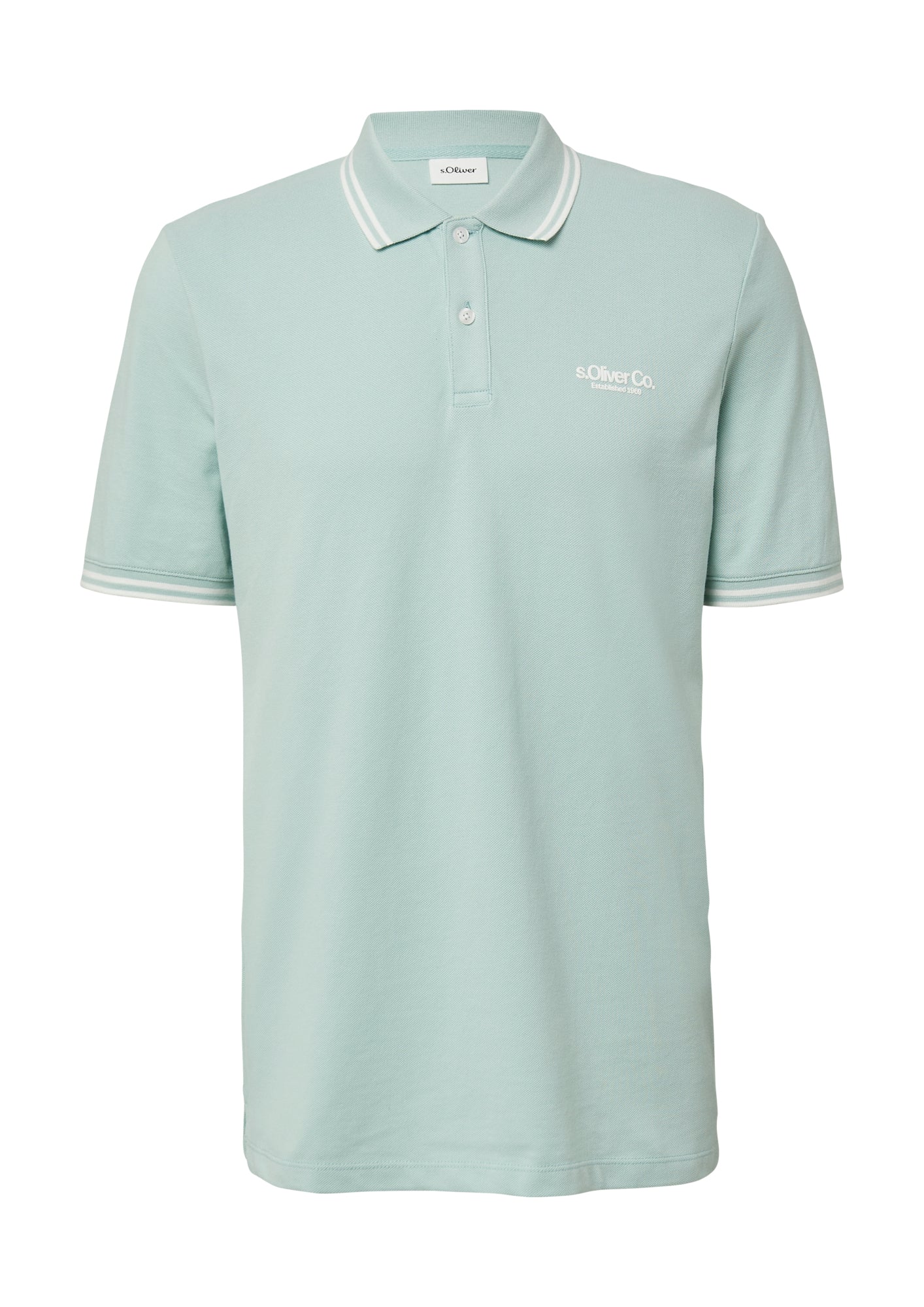s.Oliver Poloshirts türkis