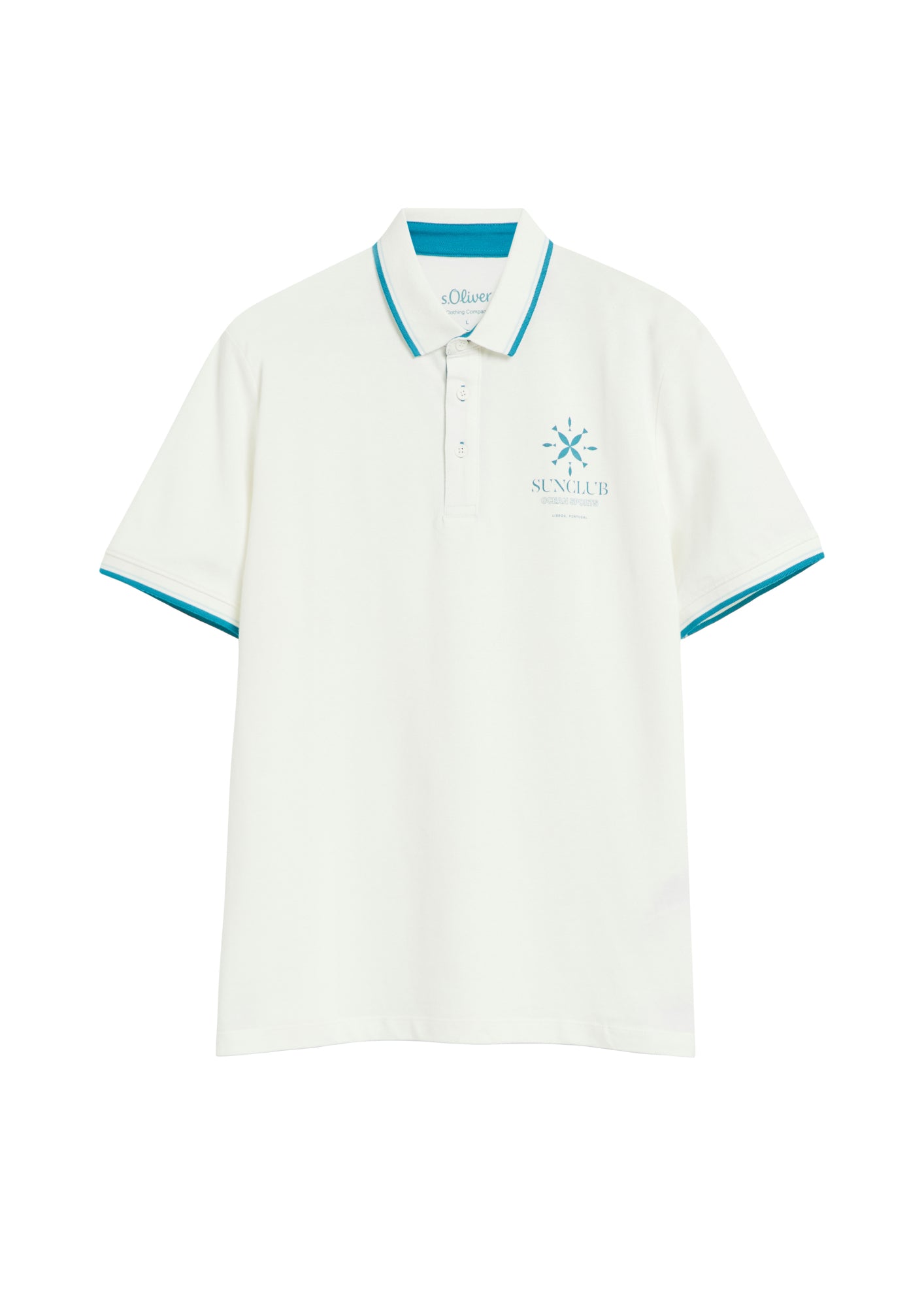 s.Oliver Poloshirts weiß