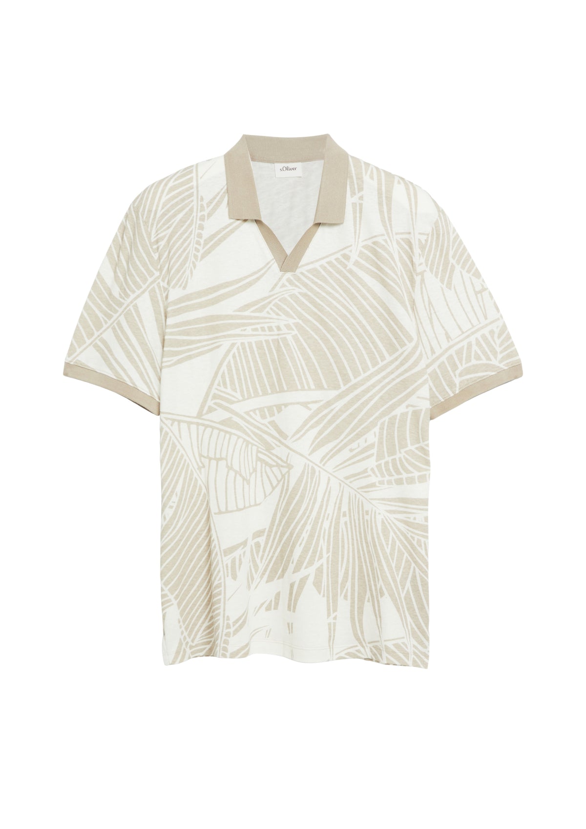 s.Oliver Poloshirts beige