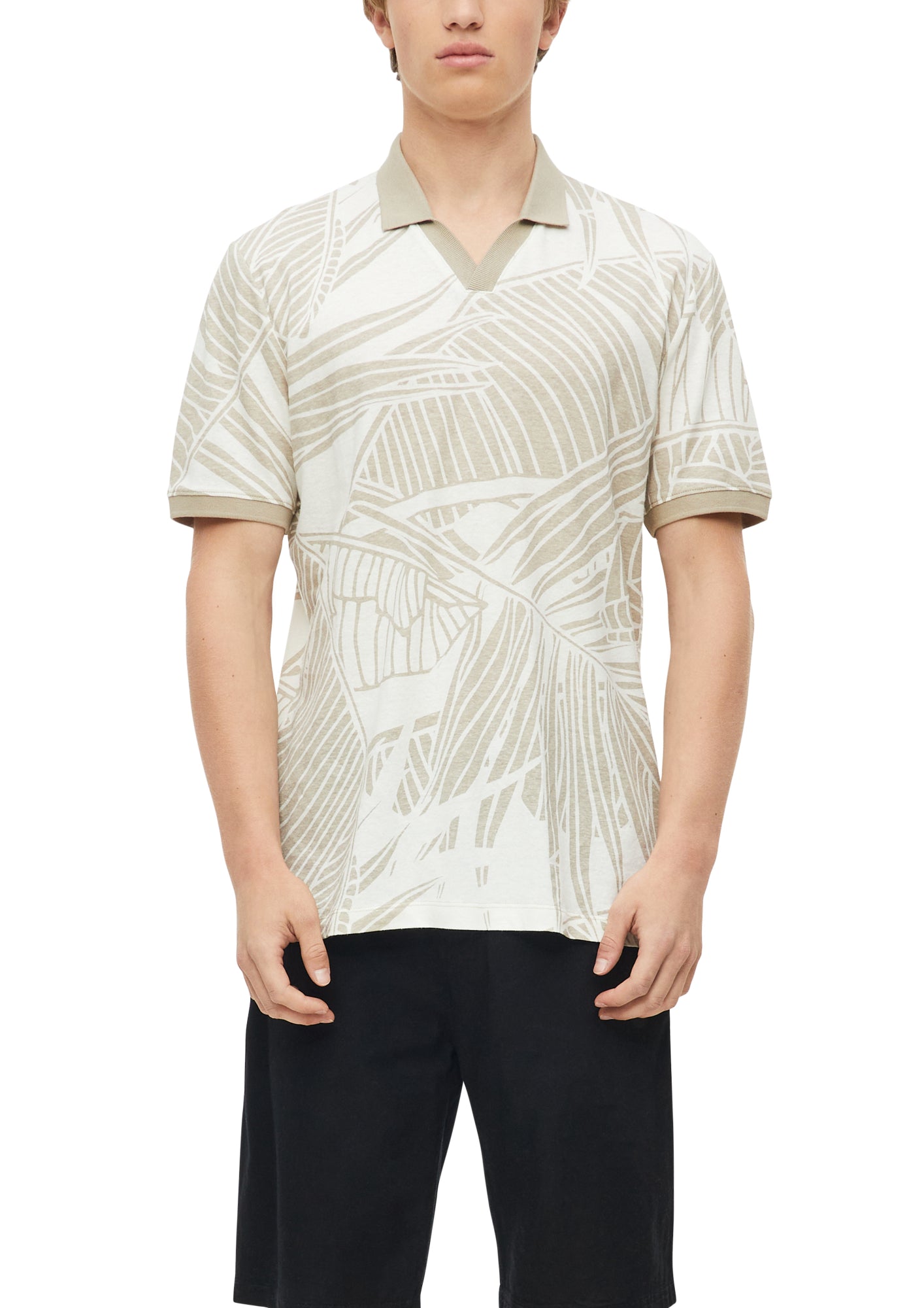 s.Oliver Poloshirts beige