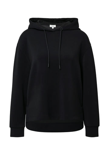 Scuba-Hoodie mit Seitenschlitzen