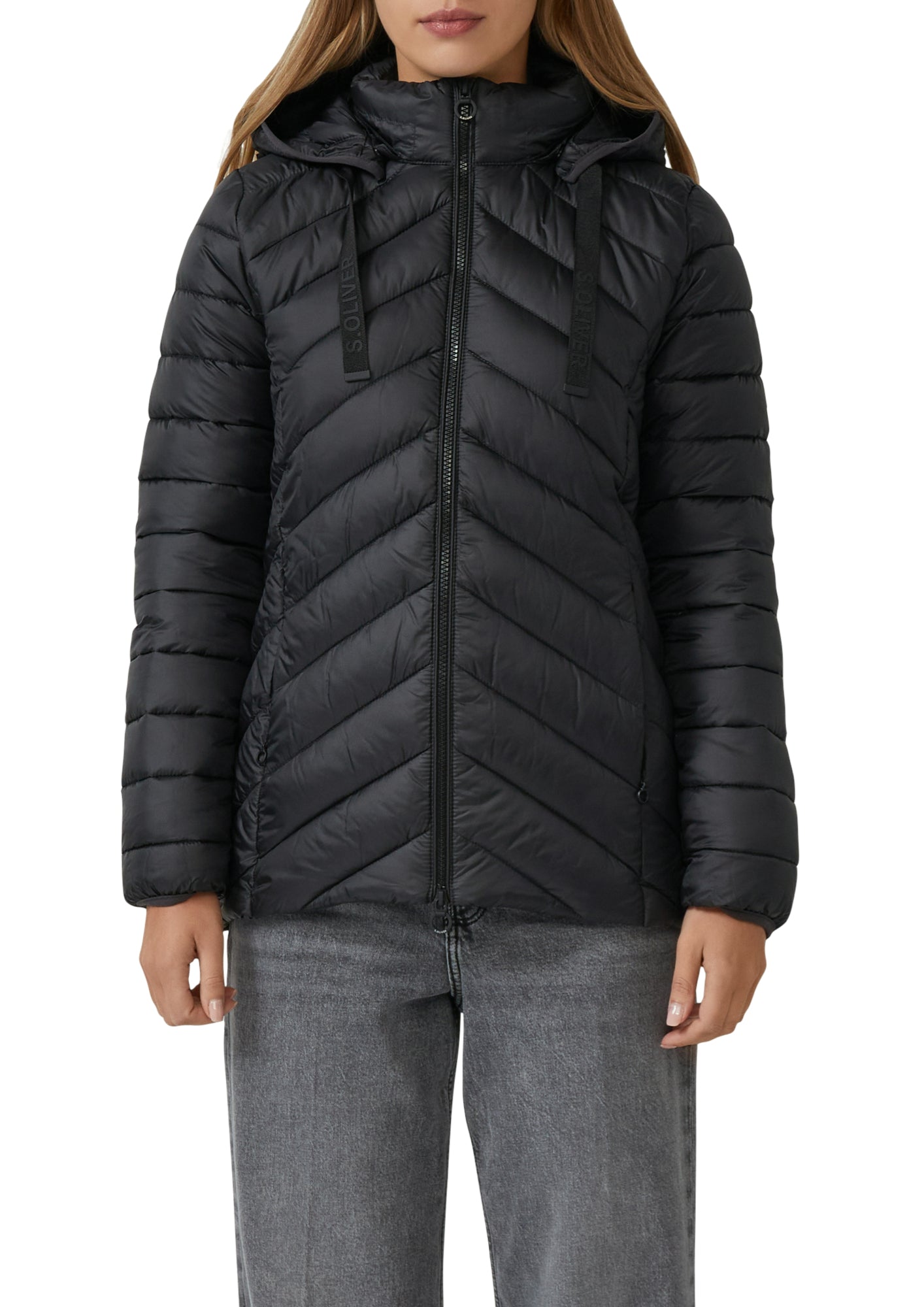 s.Oliver Outdoor-Jacken schwarz