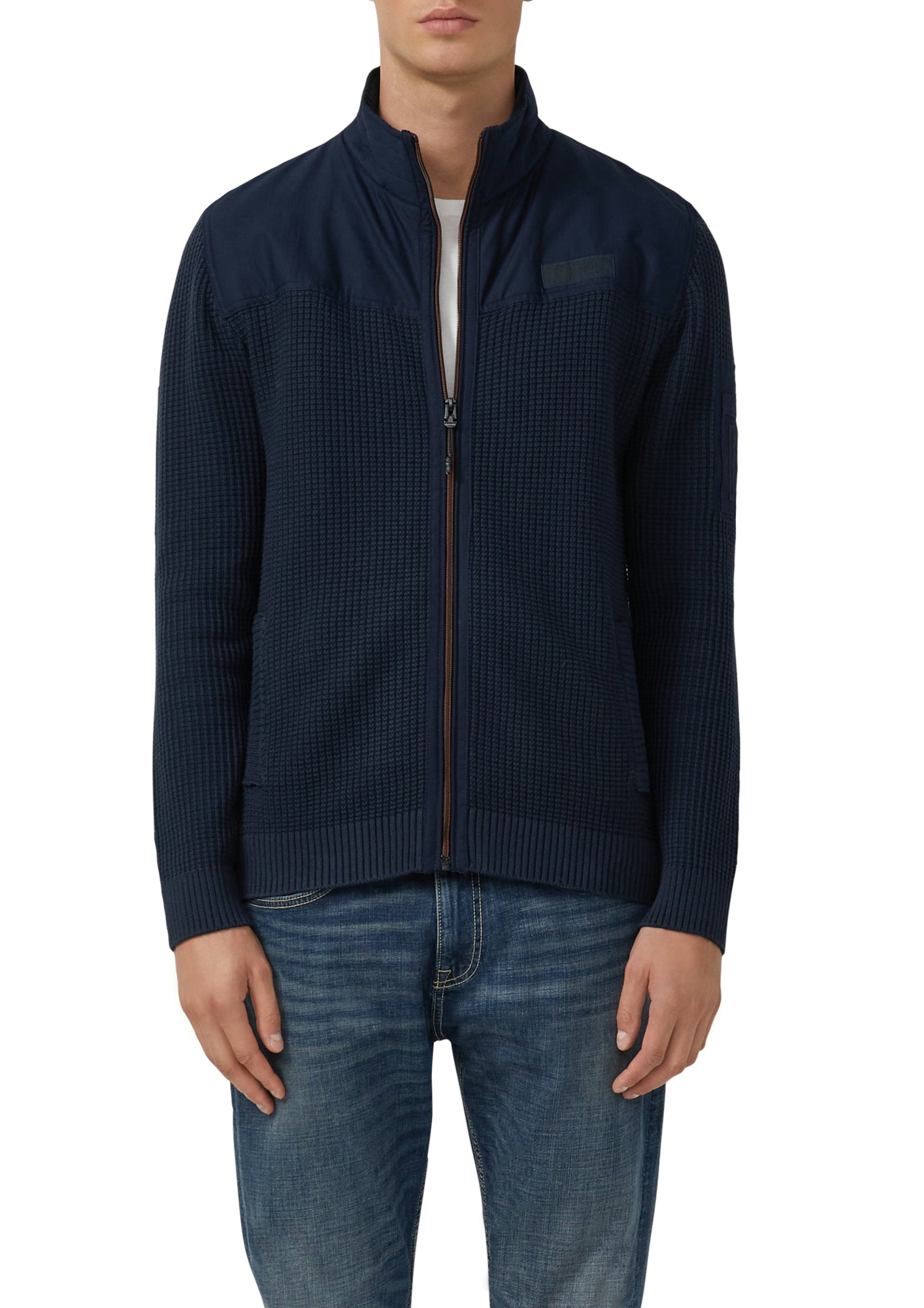 s.Oliver Strickjacken blau