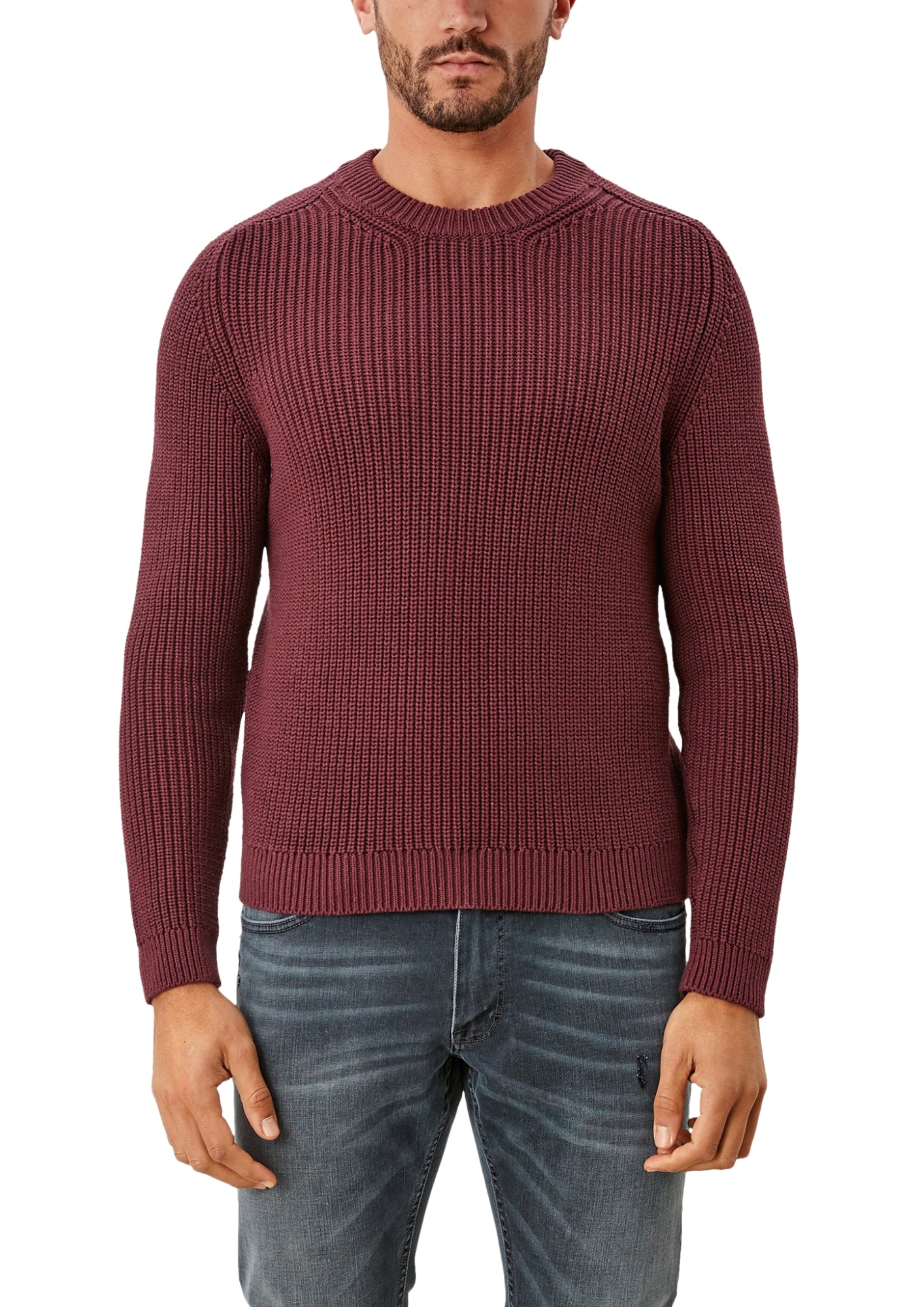 s.Oliver Pullover bordeaux