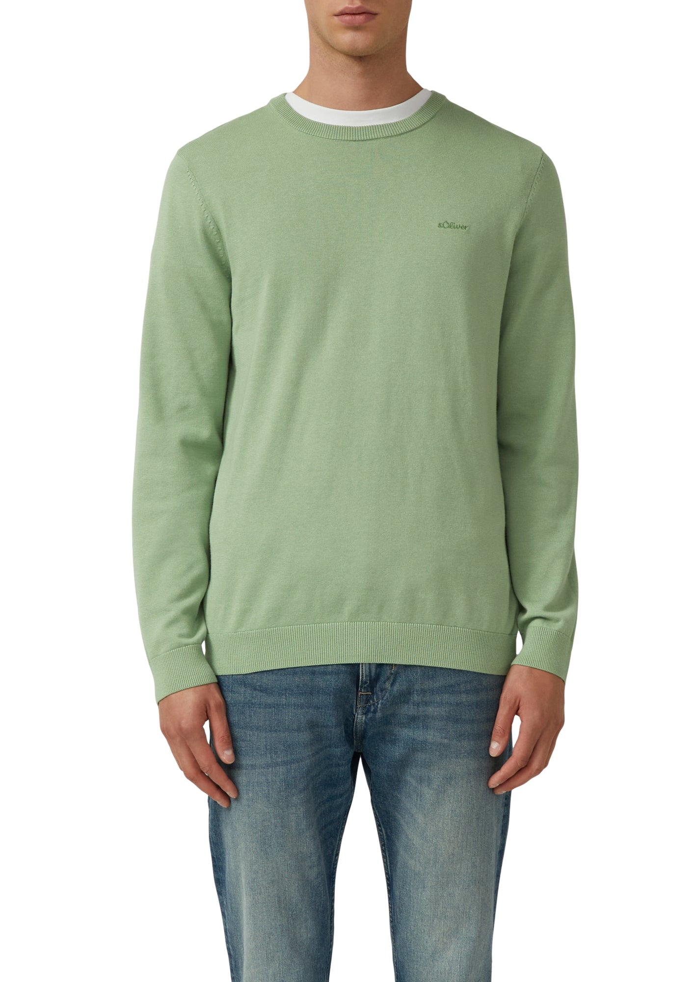 s.Oliver Pullover grün