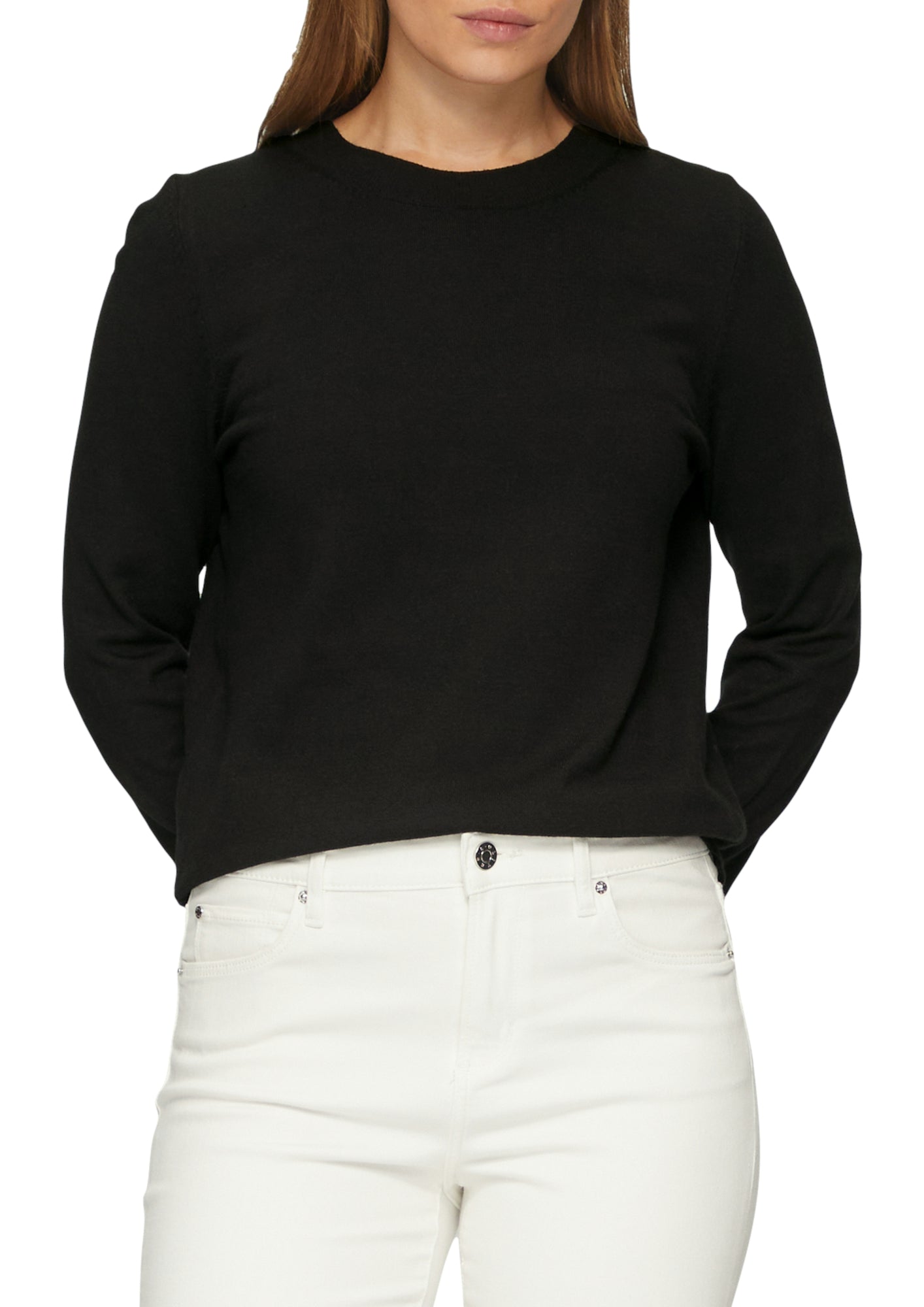 s.Oliver Pullover schwarz