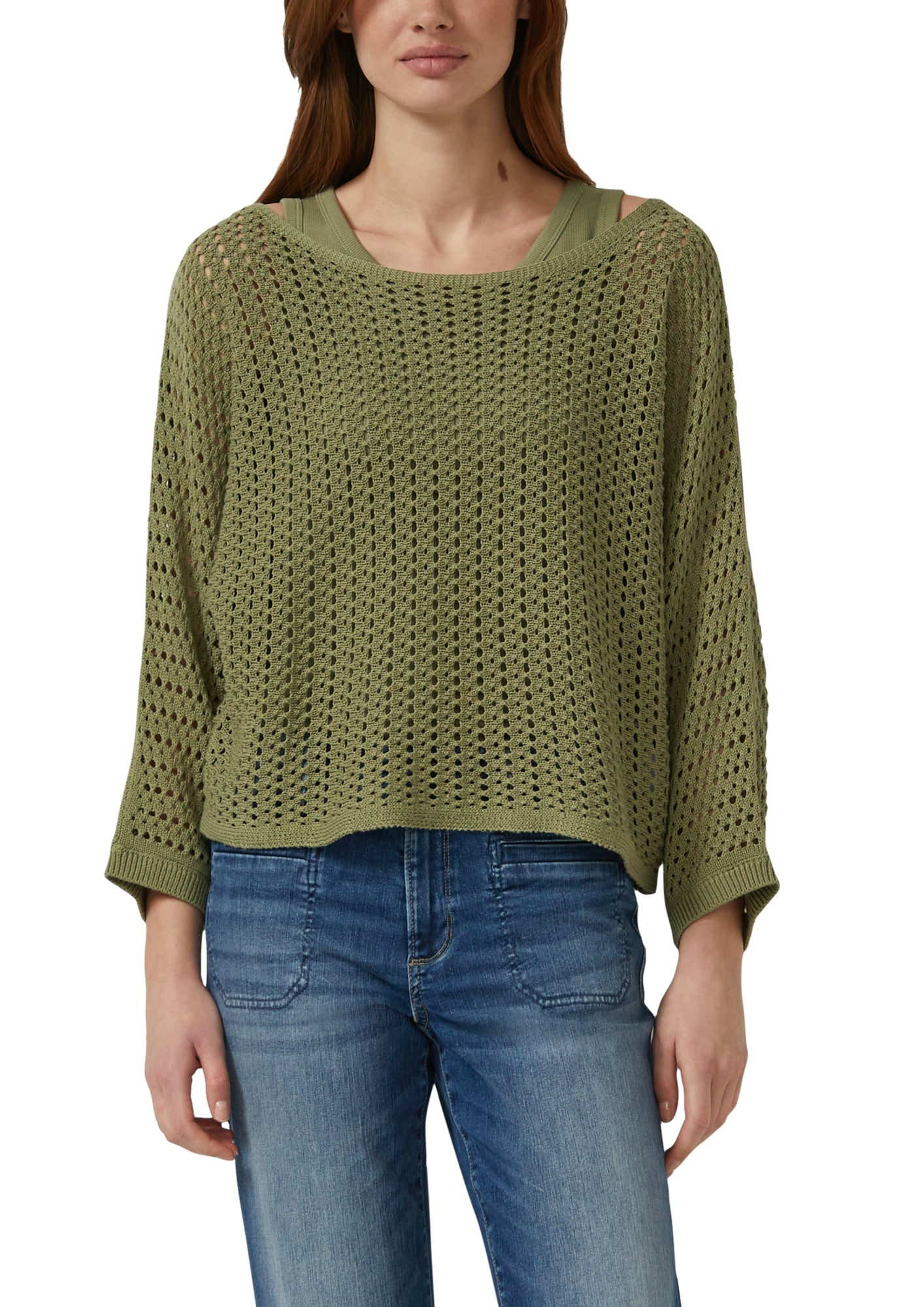 s.Oliver Pullover grün