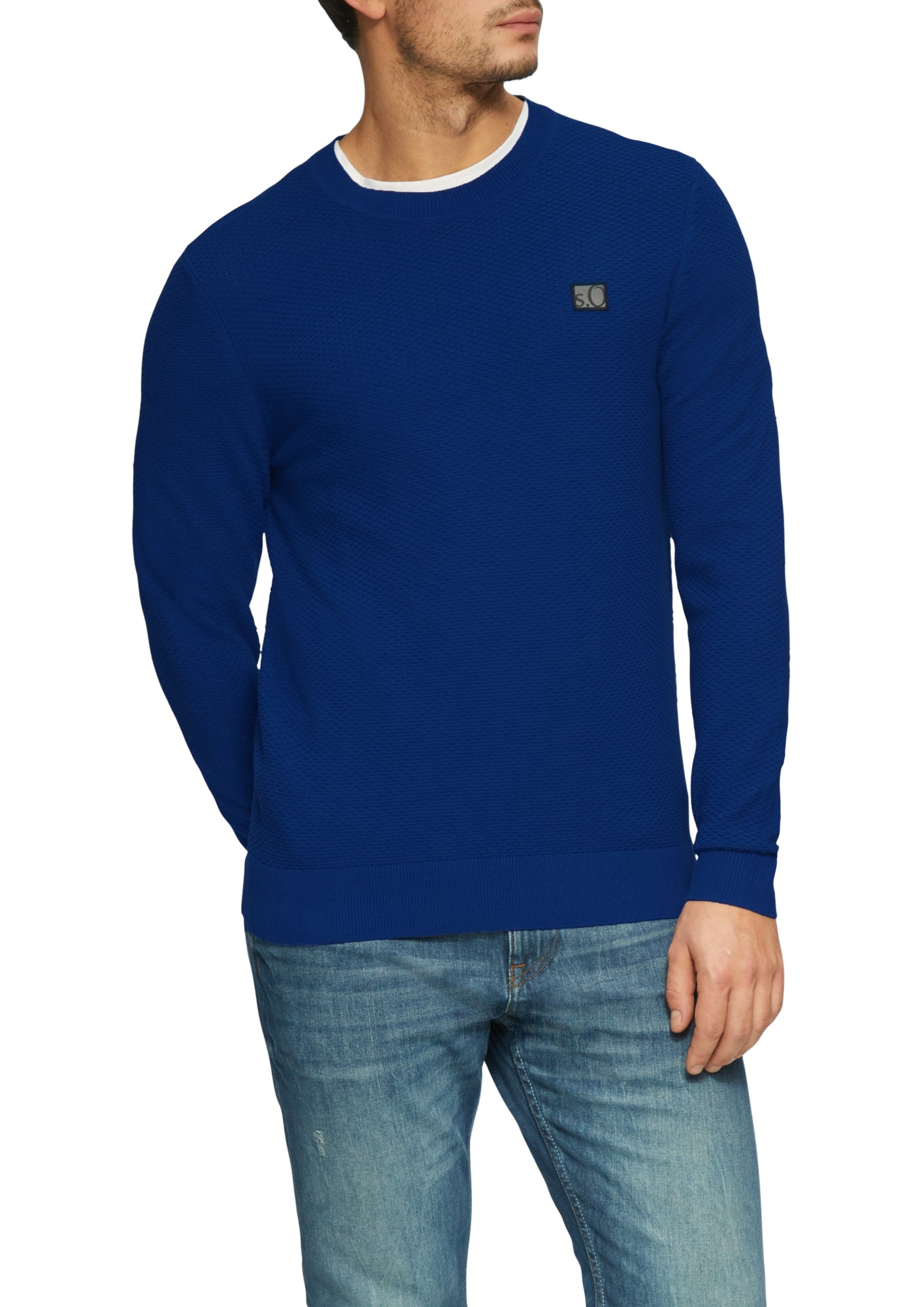 s.Oliver Pullover blau