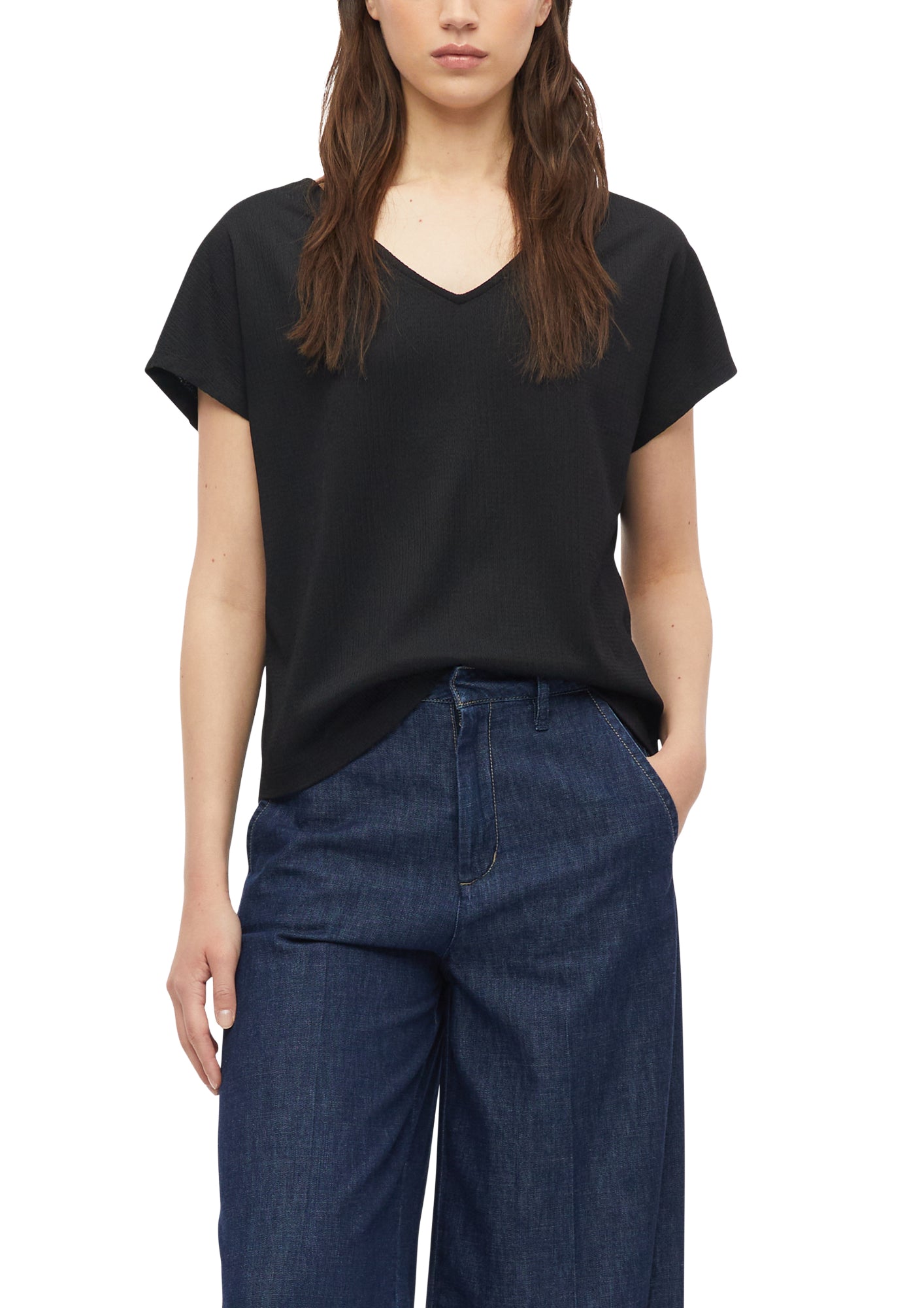 s.Oliver T-Shirts schwarz