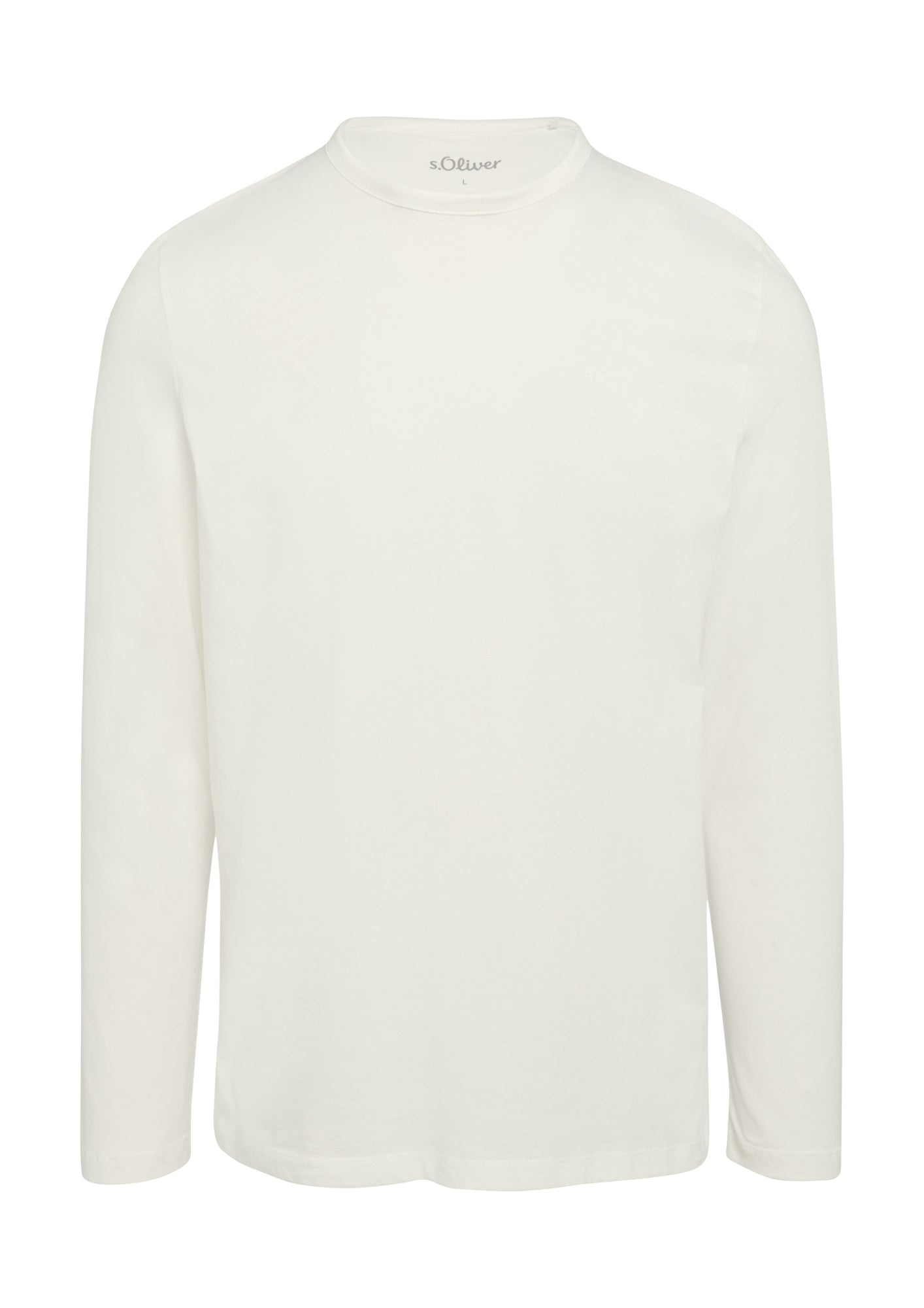 s.Oliver Langarmshirts weiß