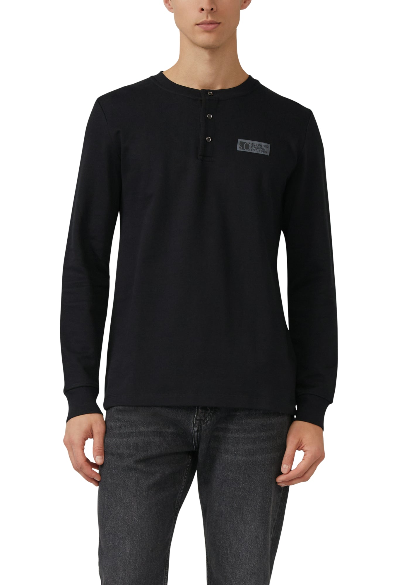 s.Oliver Sweatshirts  schwarz