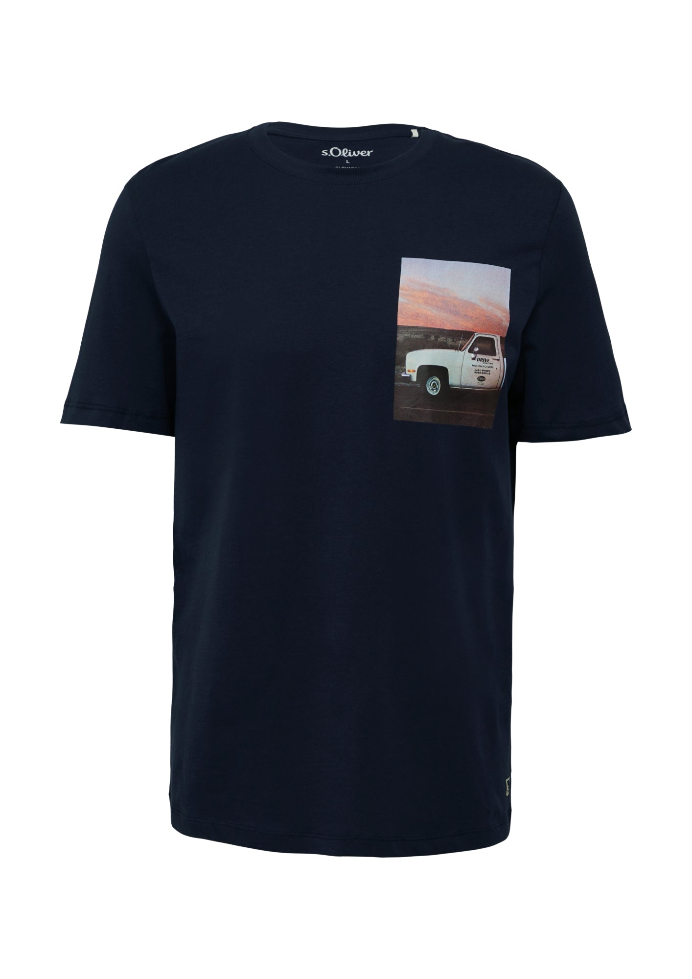 s.Oliver T-Shirts dunkelblau