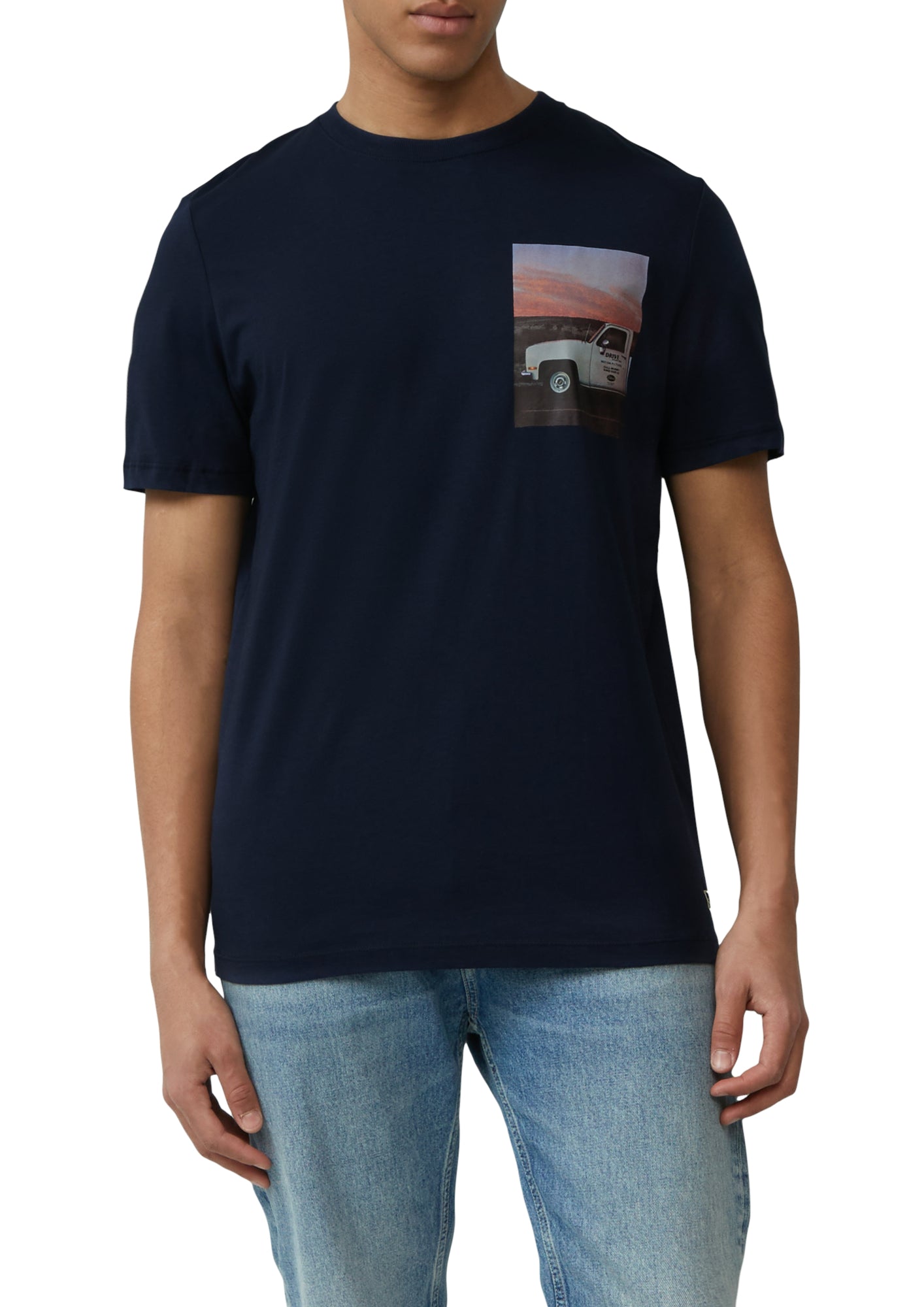 s.Oliver T-Shirts  dunkelblau