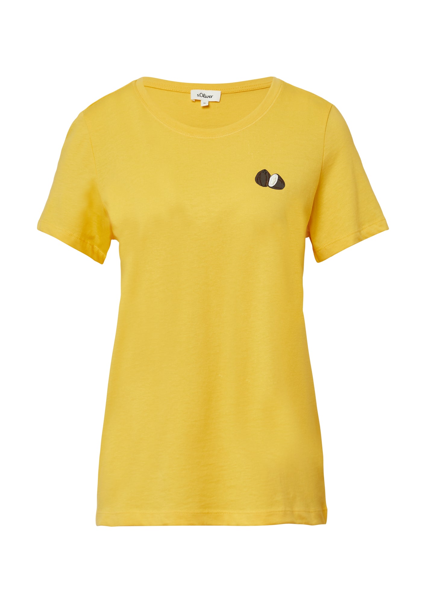 s.Oliver T-Shirts gelb