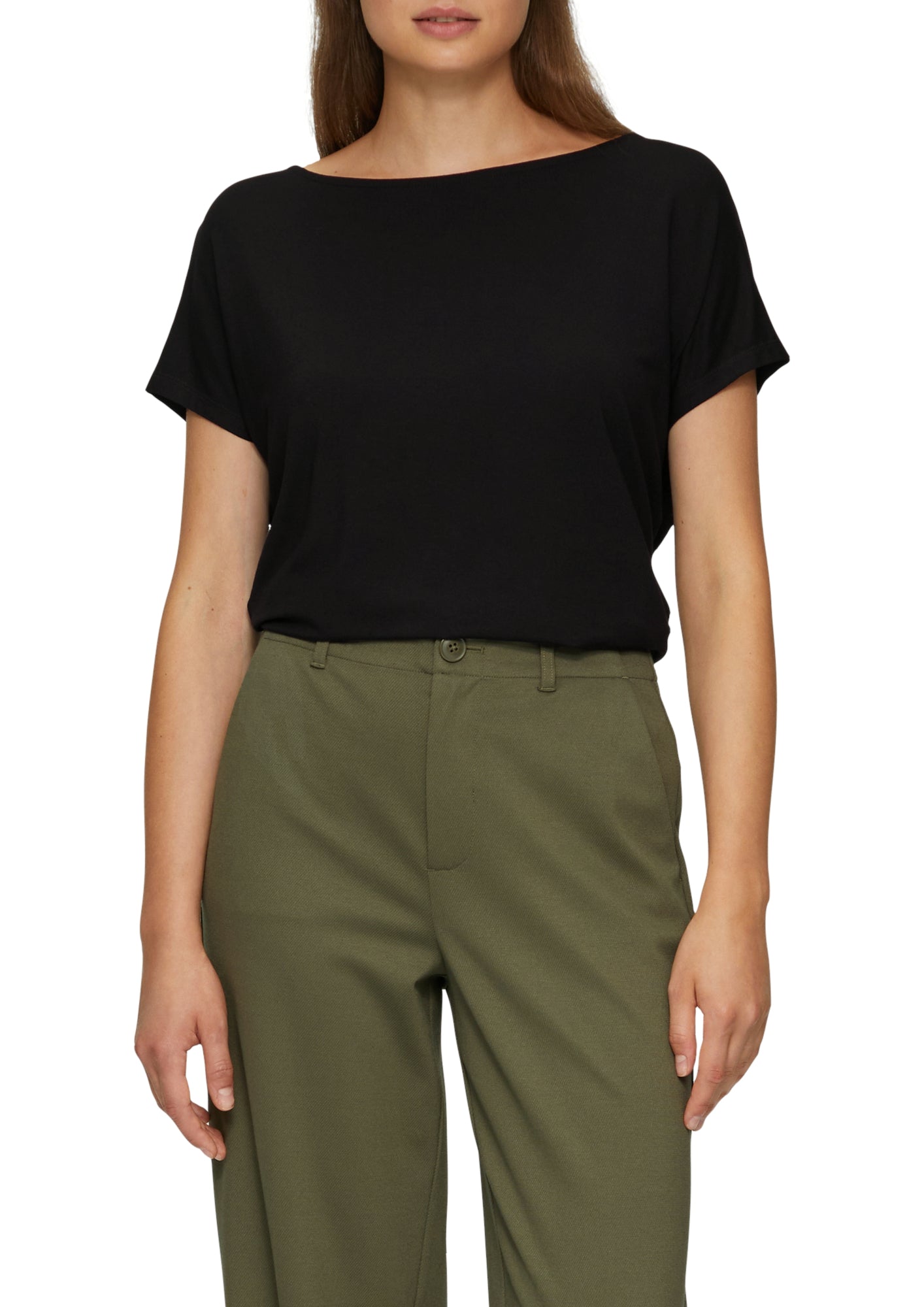 s.Oliver T-Shirts  schwarz