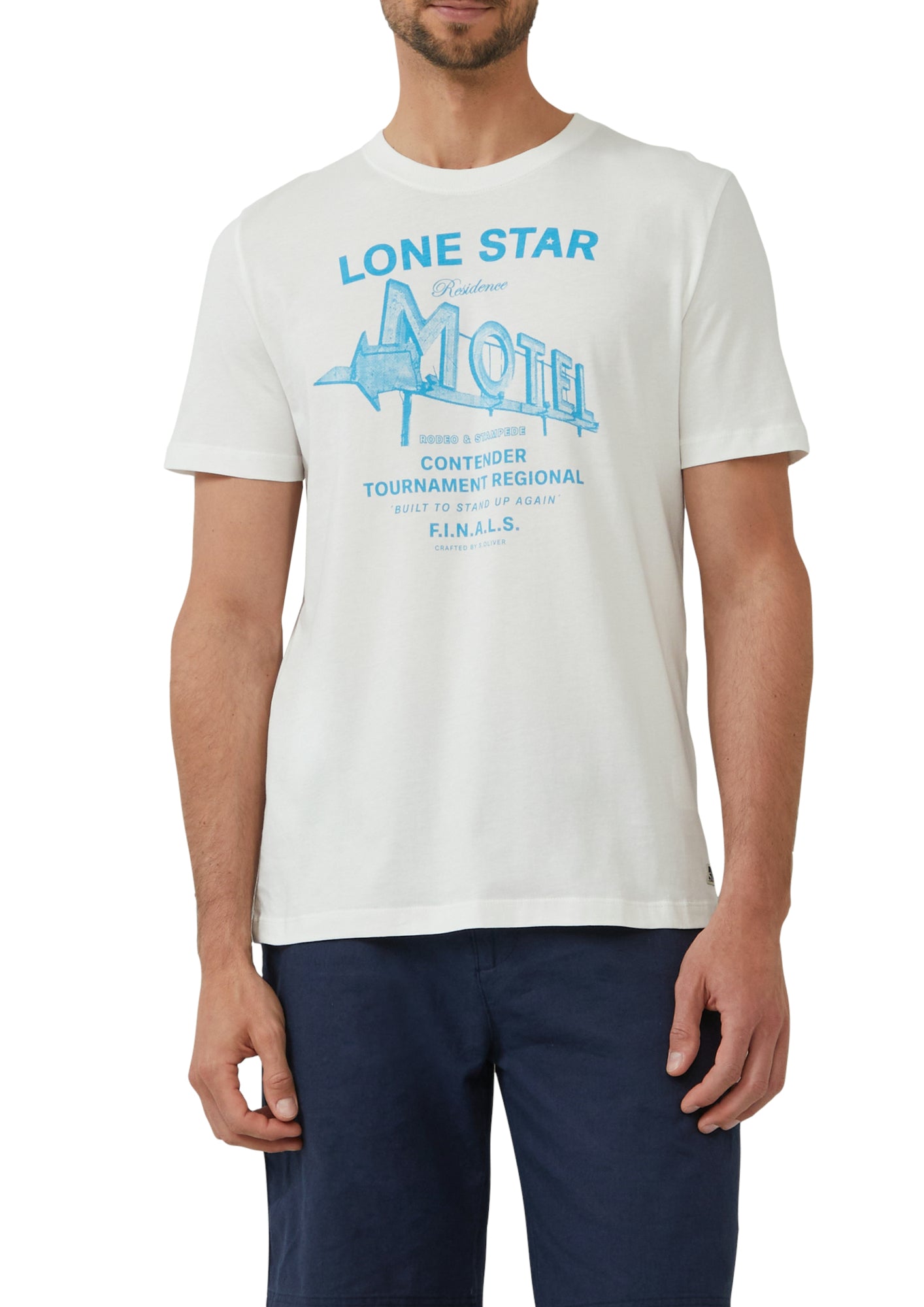 s.Oliver T-Shirts  weiß