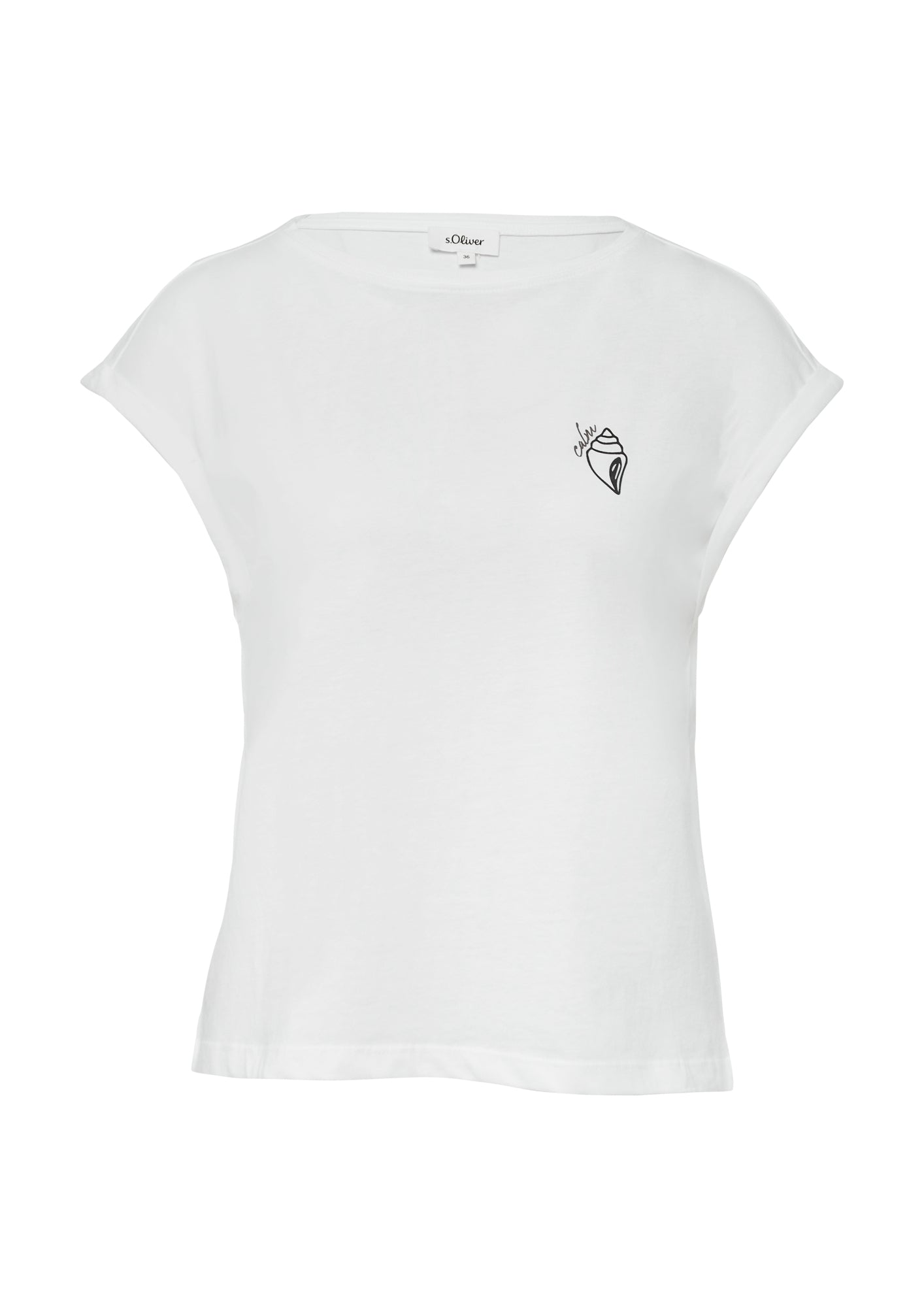 s.Oliver T-Shirts weiß