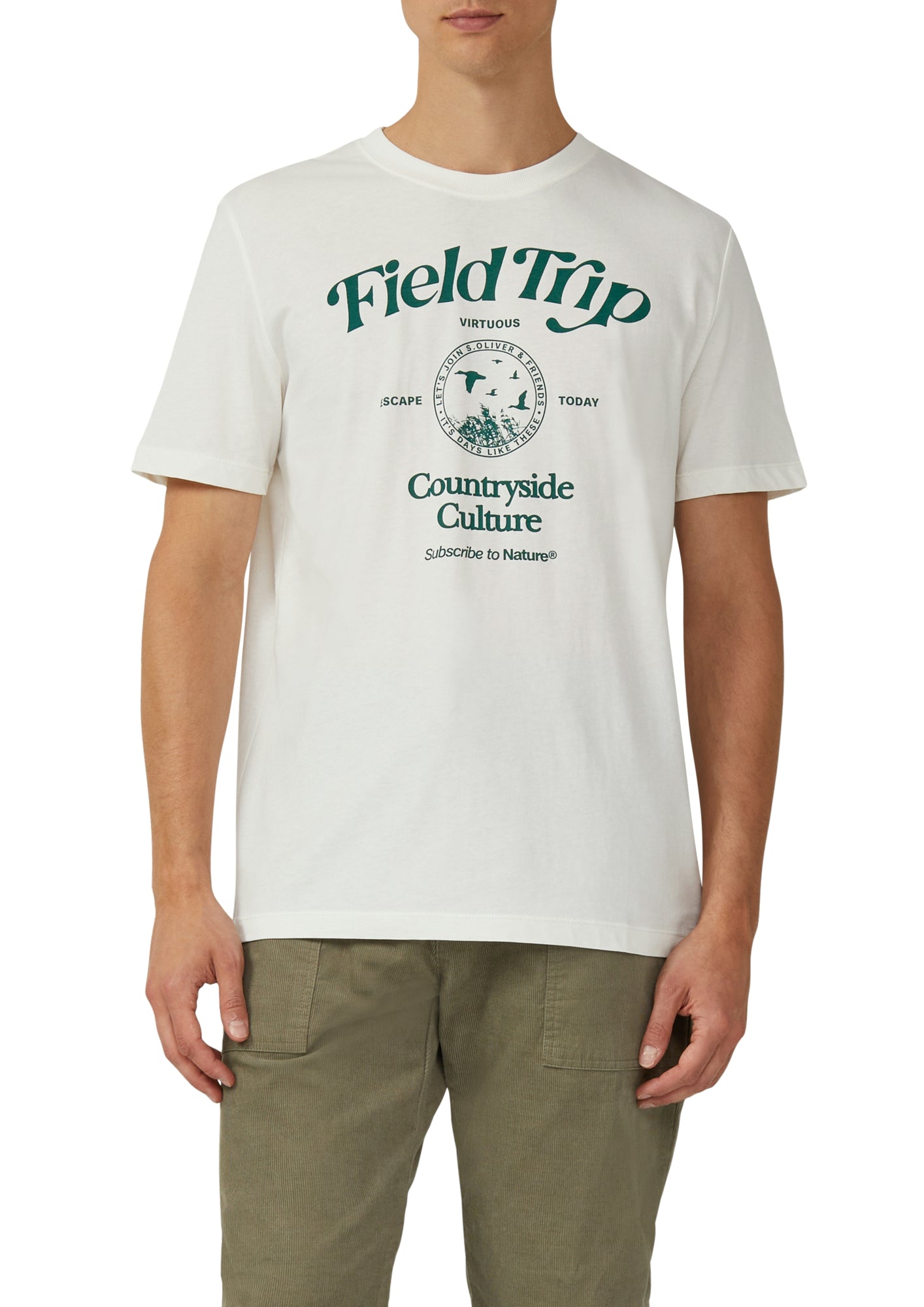 s.Oliver T-Shirts weiß