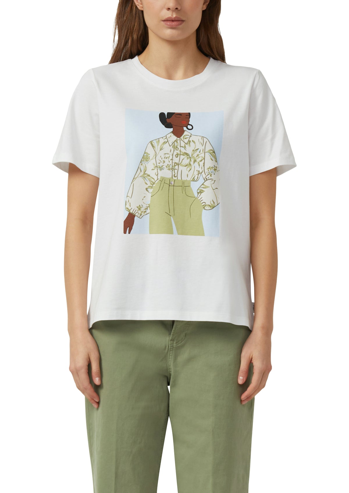 s.Oliver T-Shirts weiß