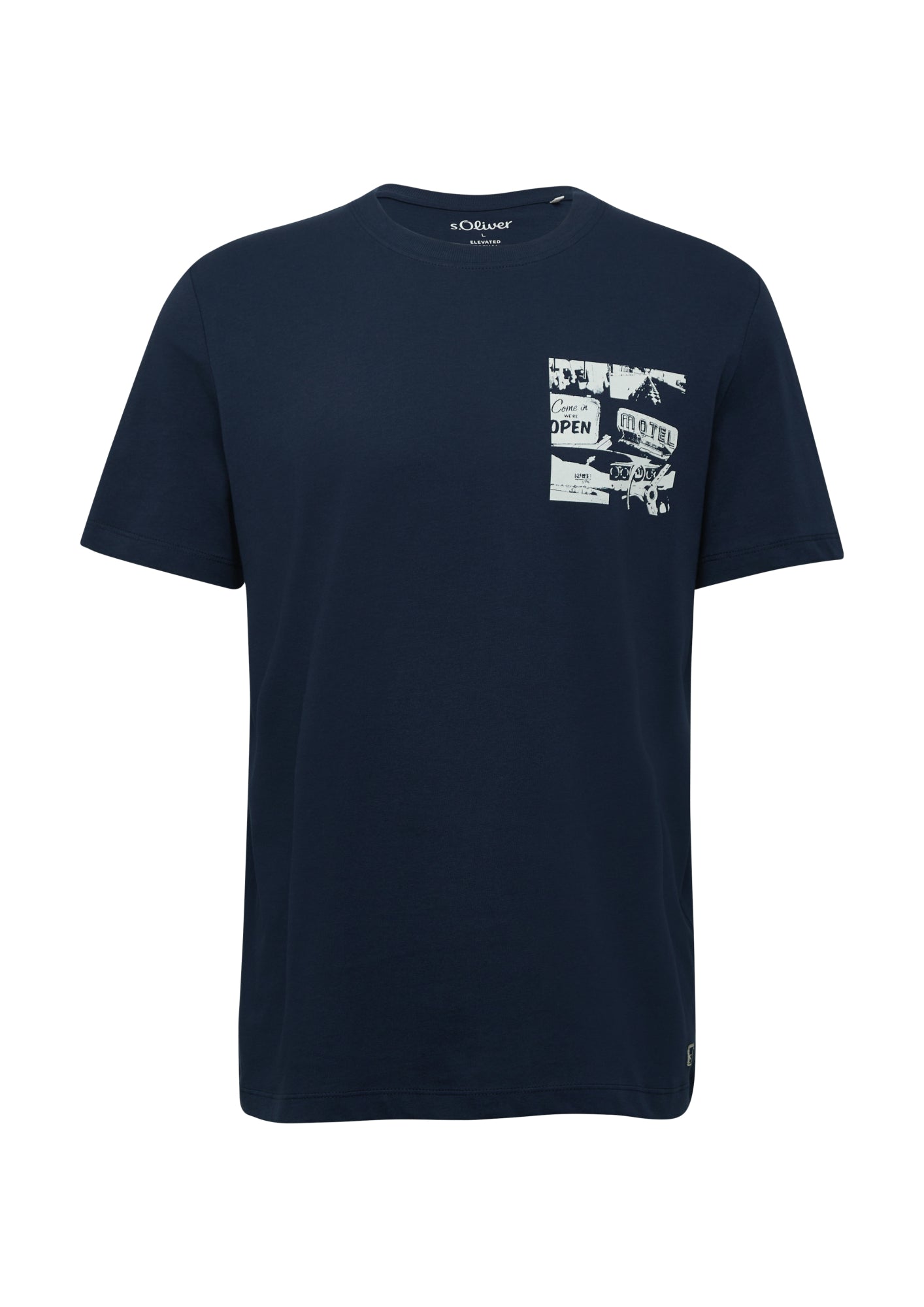 s.Oliver T-Shirts dunkelblau