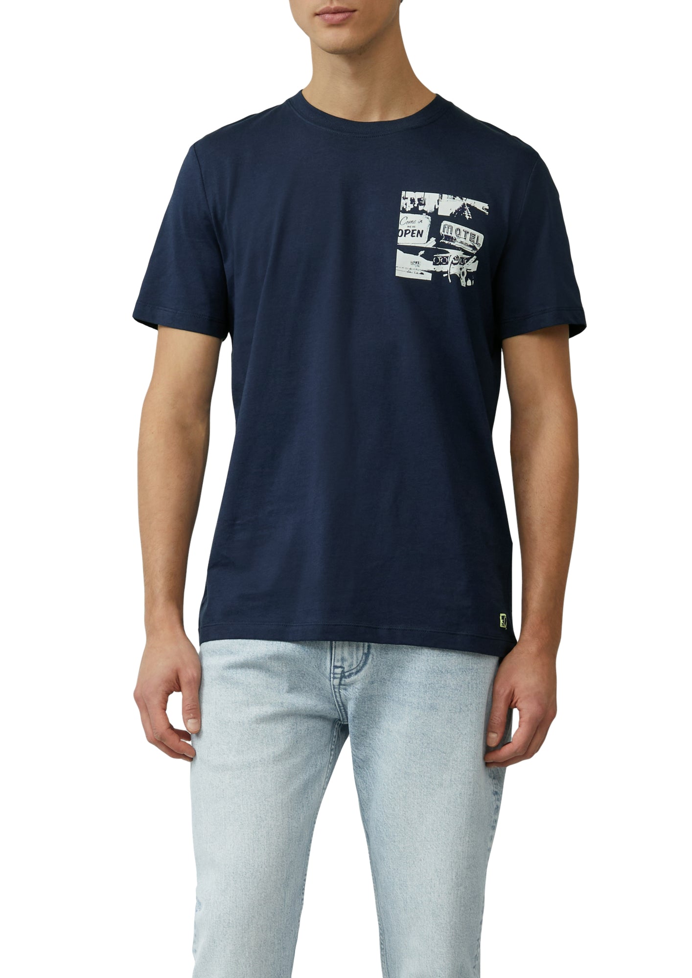 s.Oliver T-Shirts  dunkelblau