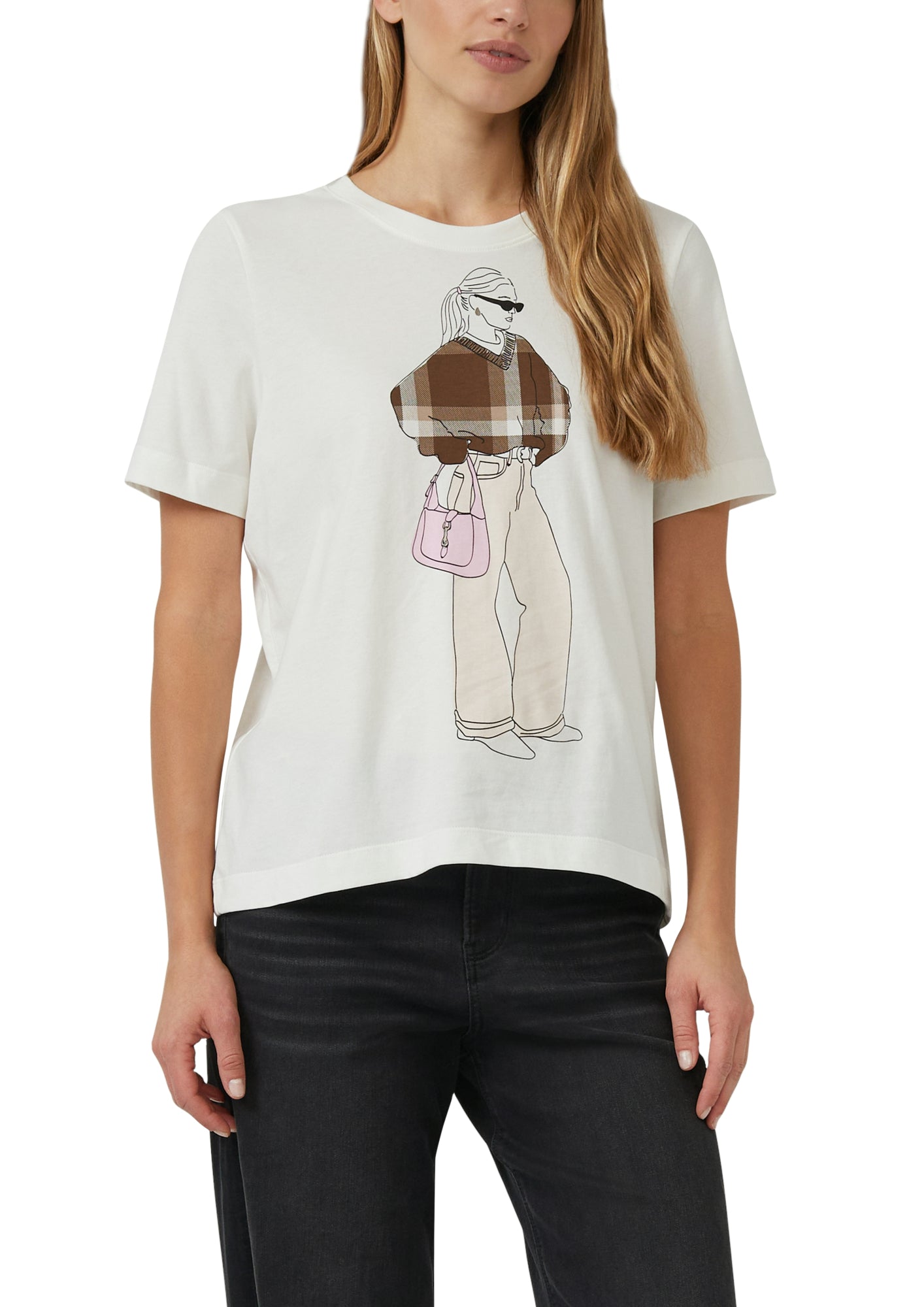 s.Oliver T-Shirts creme