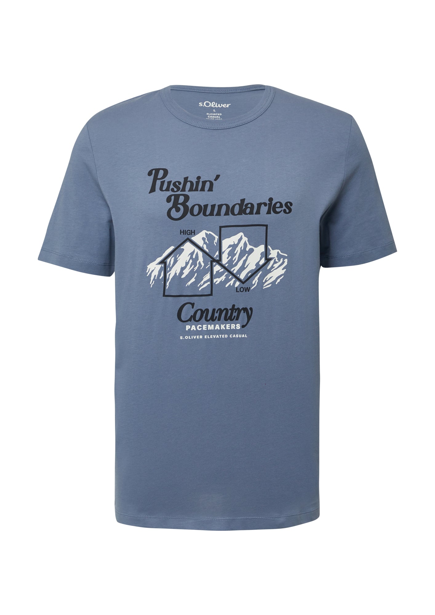 s.Oliver T-Shirts  hellblau