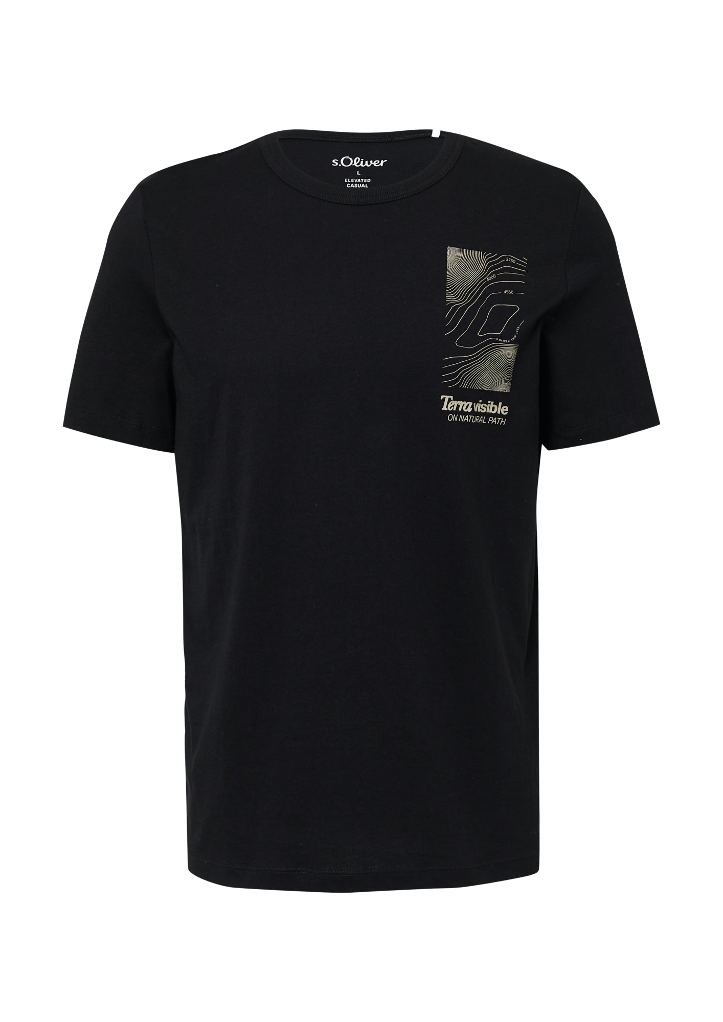 s.Oliver T-Shirts schwarz