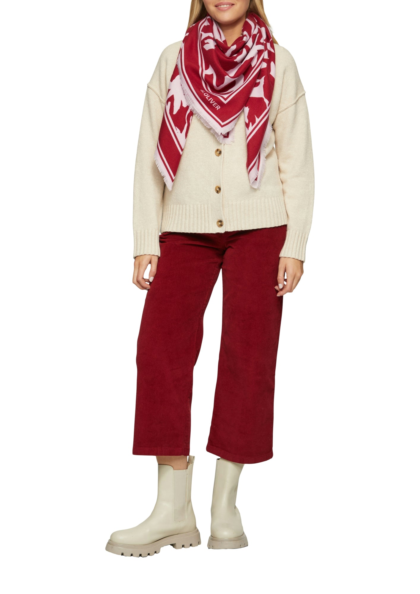 s.Oliver Tücher  rot