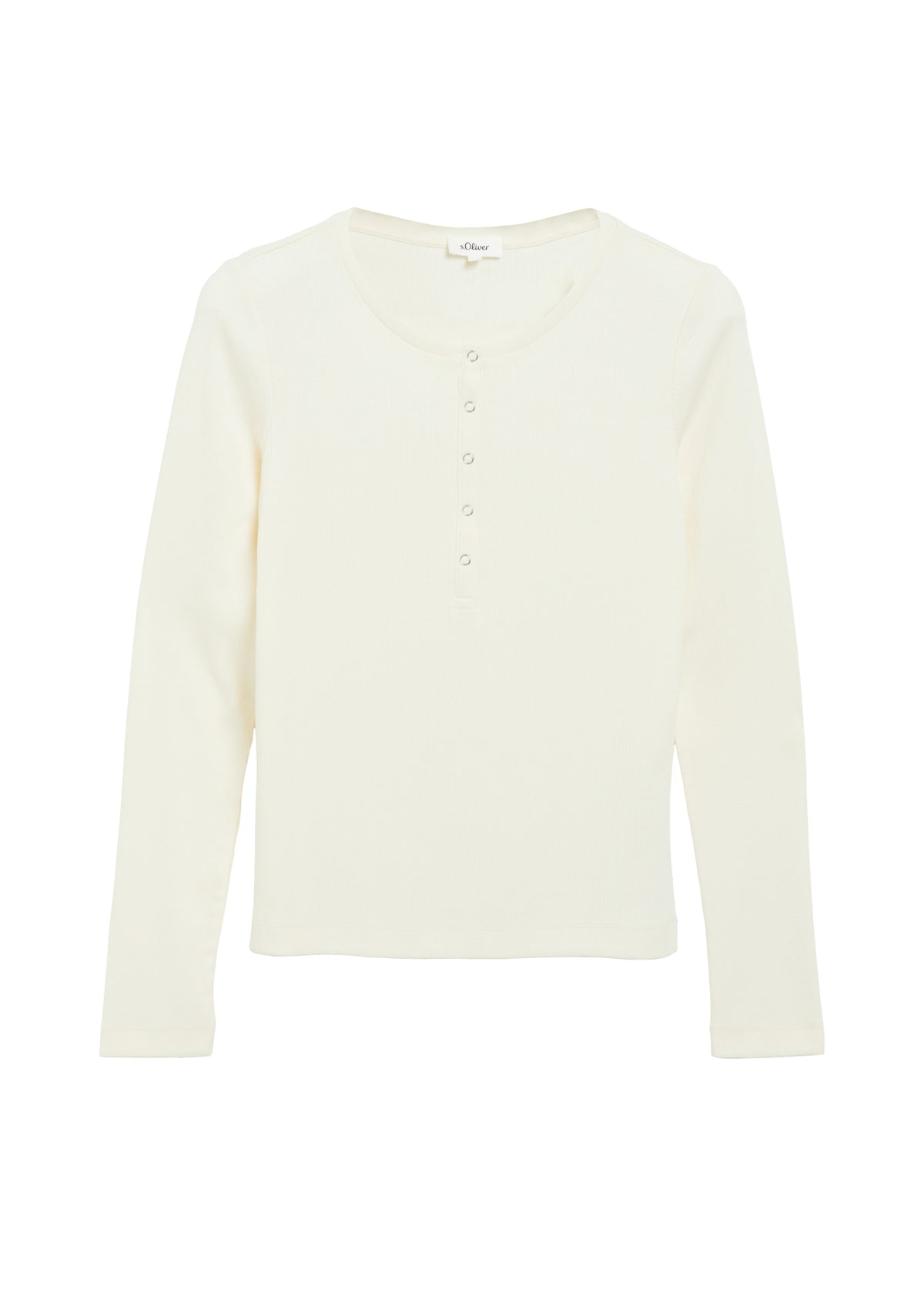 s.Oliver Langarmshirts creme