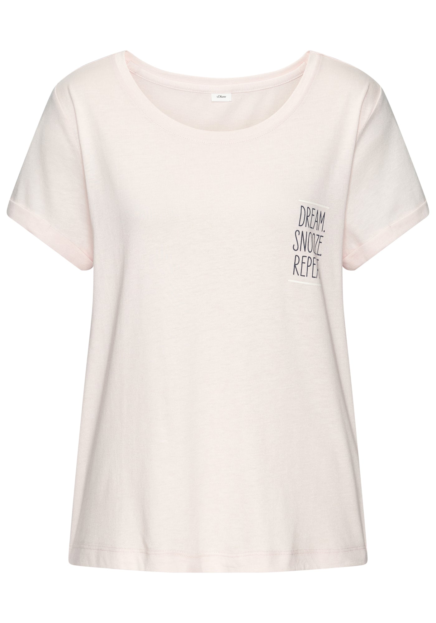 s.Oliver Pyjamashirts rosé