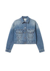 s.Oliver Jeansjacken blau