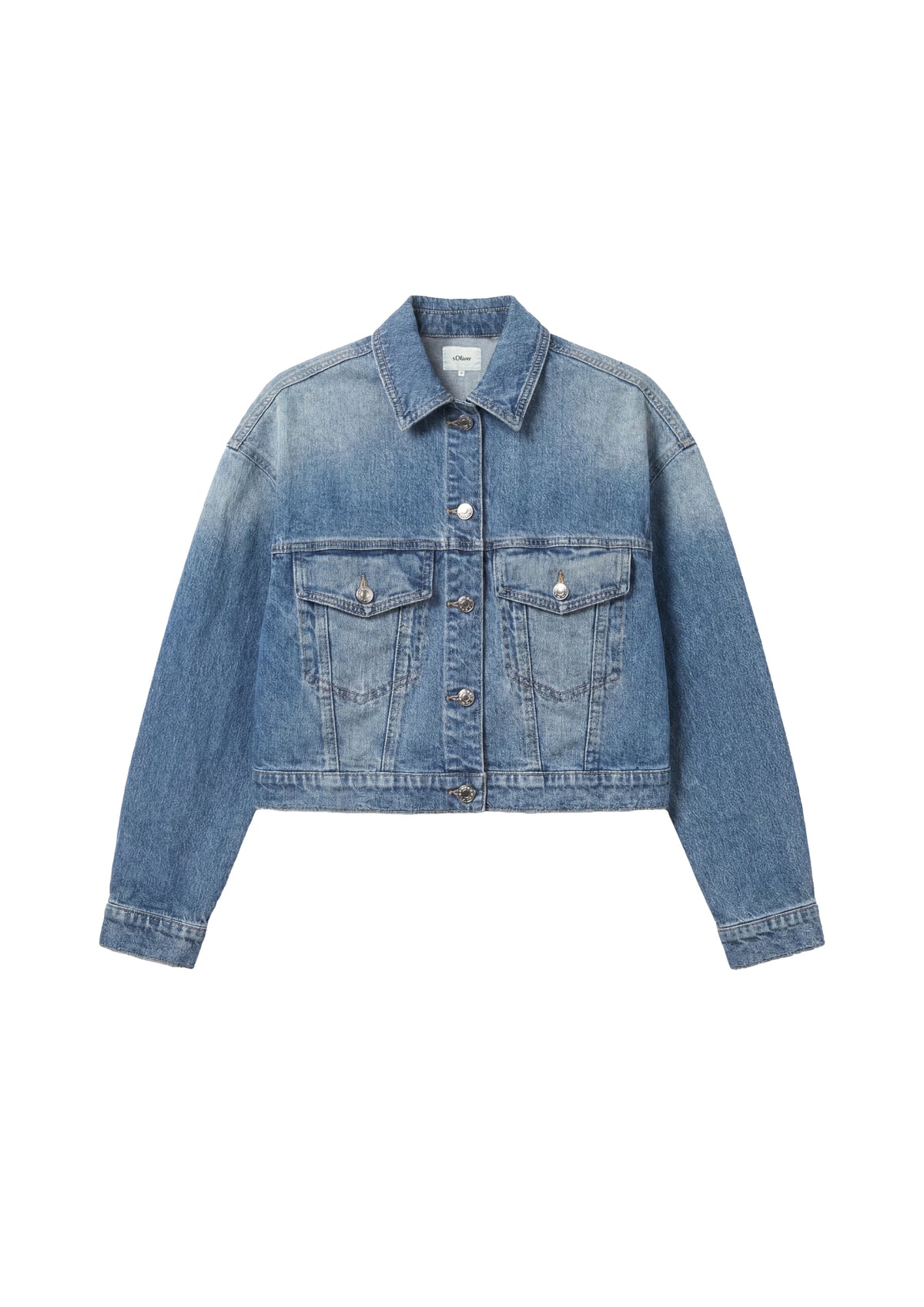 s.Oliver Jeansjacken blau