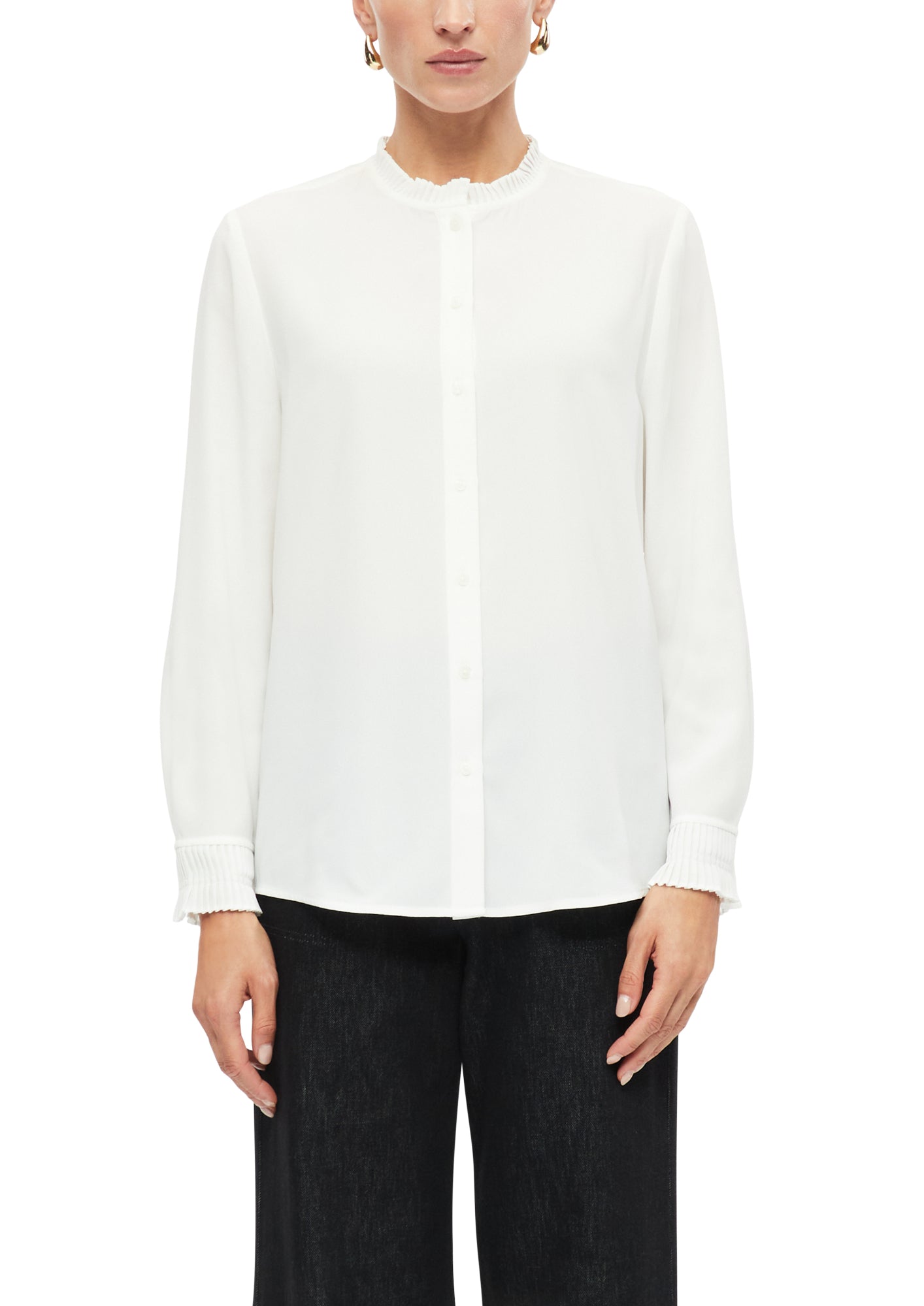 s.Oliver BLACK LABEL Blusen creme
