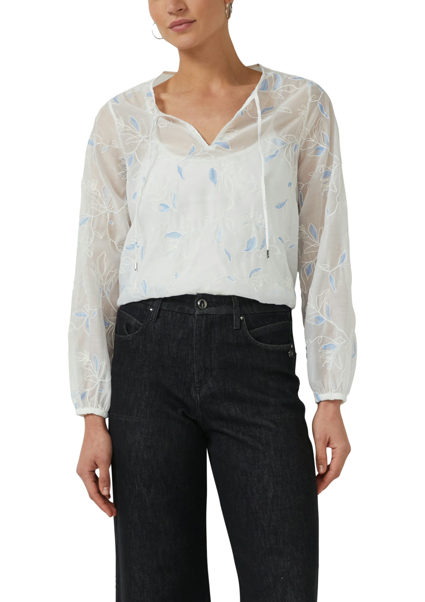 s.Oliver BLACK LABEL Blusen creme