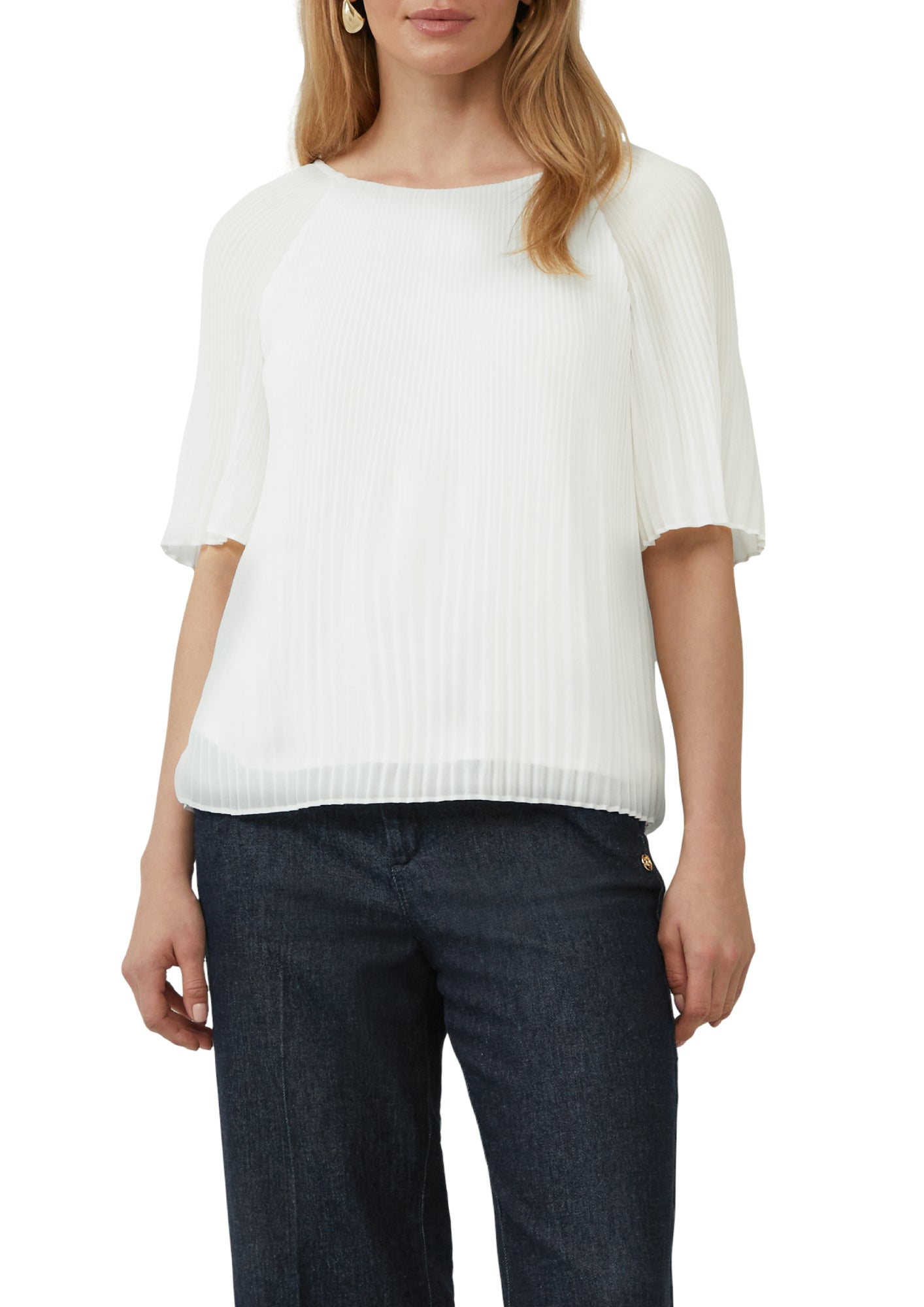 s.Oliver BLACK LABEL Blusen creme