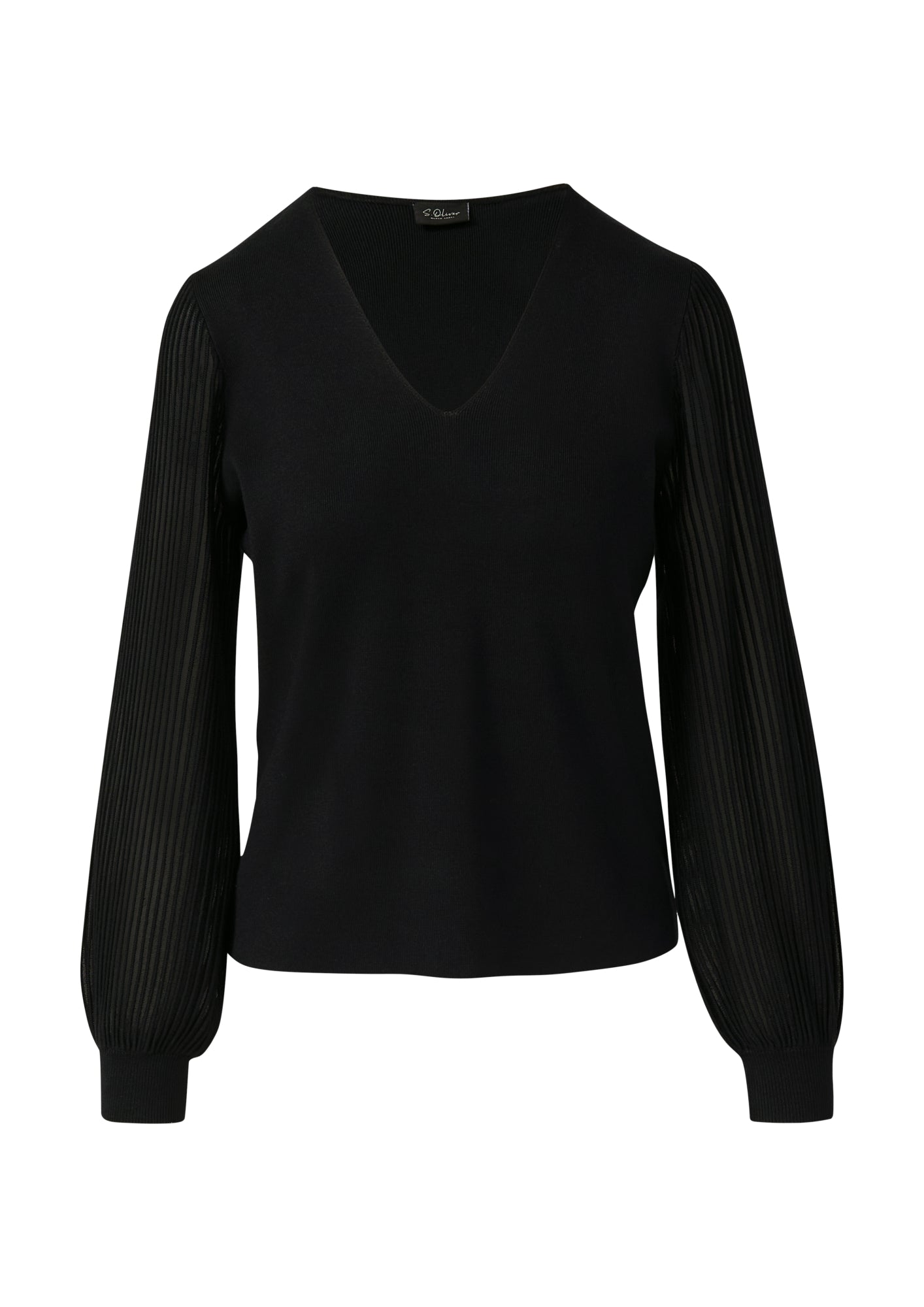 s.Oliver BLACK LABEL Pullover schwarz