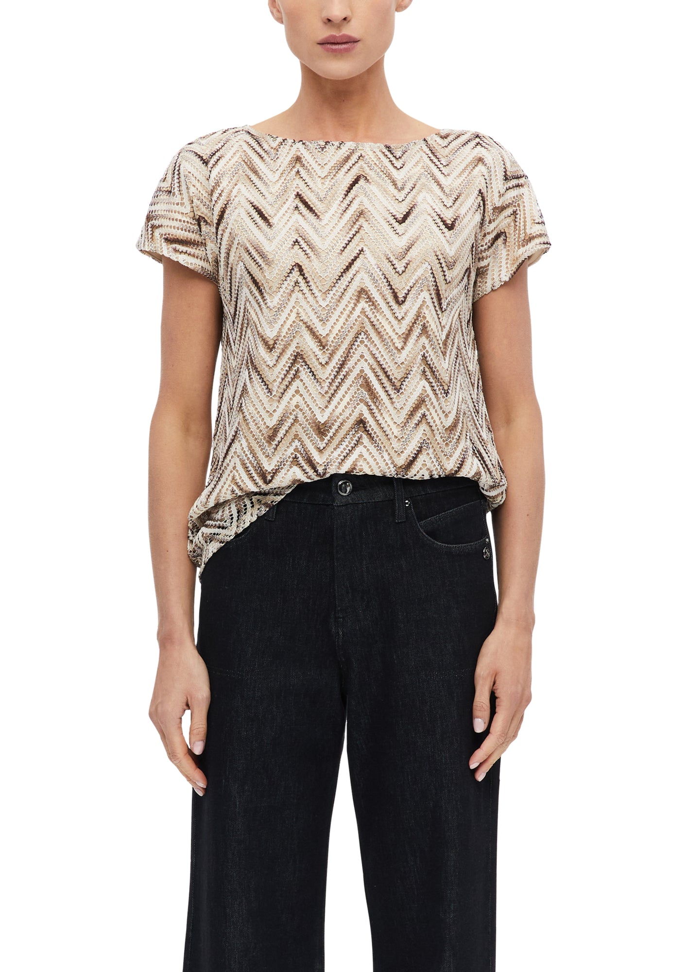 s.Oliver BLACK LABEL T-Shirts beige