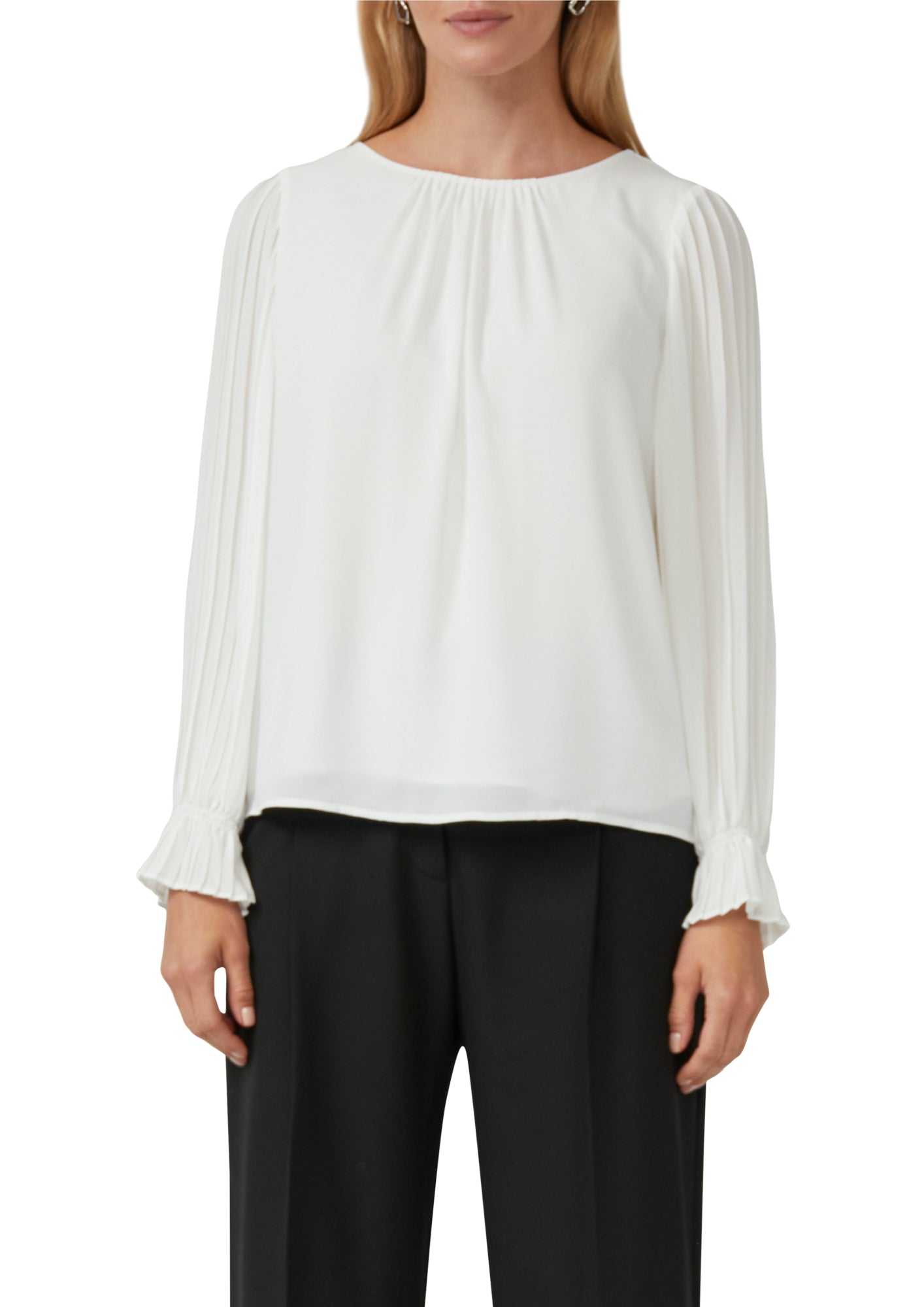 s.Oliver BLACK LABEL Blusen weiß