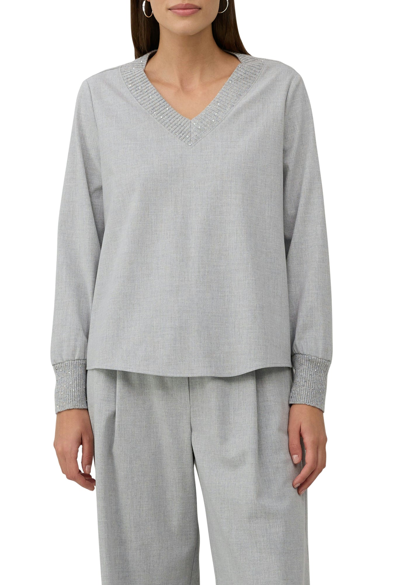 s.Oliver BLACK LABEL Blusen grau