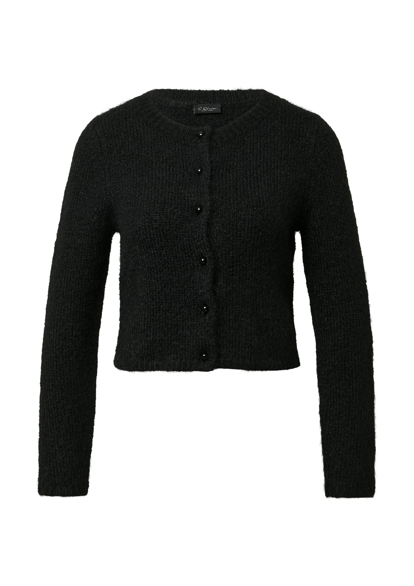 s.Oliver BLACK LABEL Strickjacken  schwarz