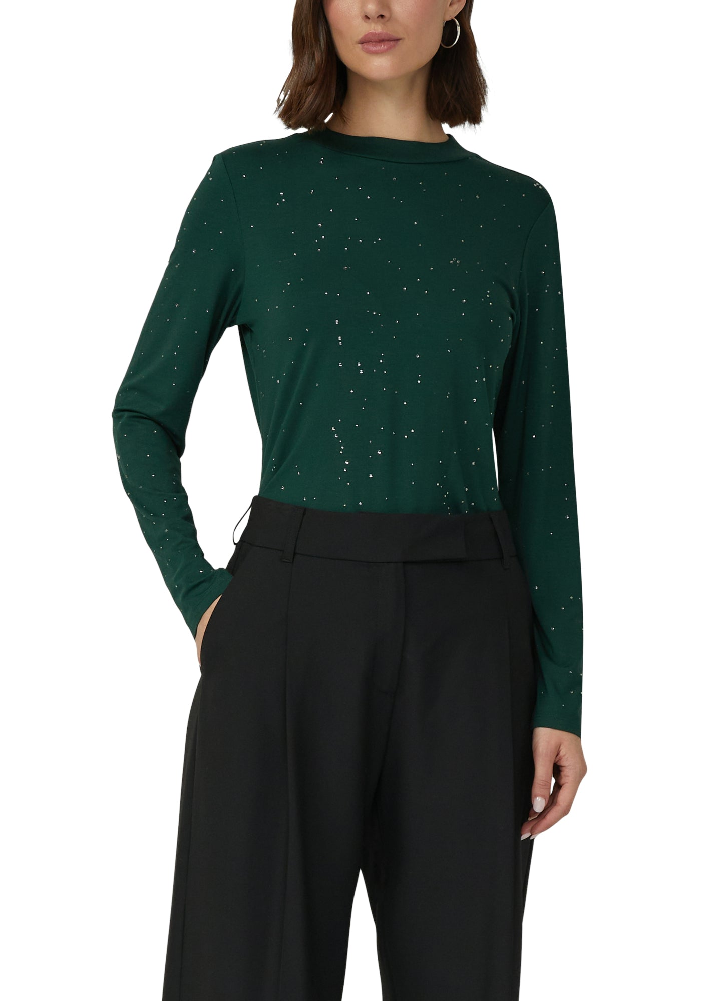 s.Oliver BLACK LABEL T-Shirts grün